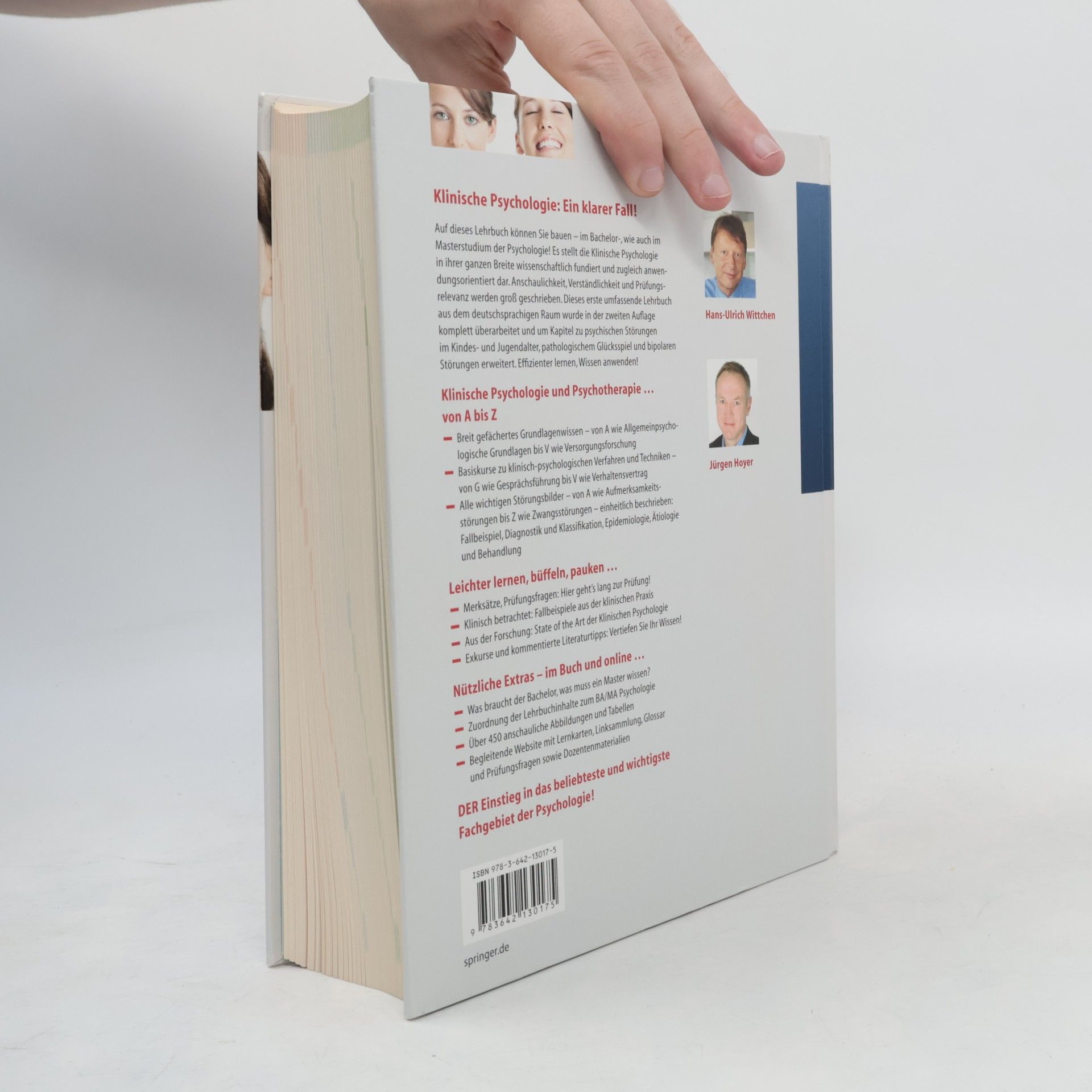 Jürgen Hoyer Springer-Lehrbuch: Klinische Psychologie & Psychotherapie