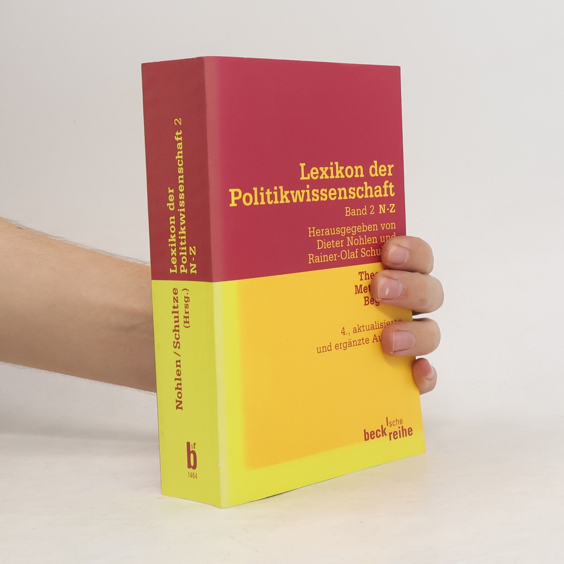 Rainer Olaf Schultze Lexikon der Politikwissenschaft
