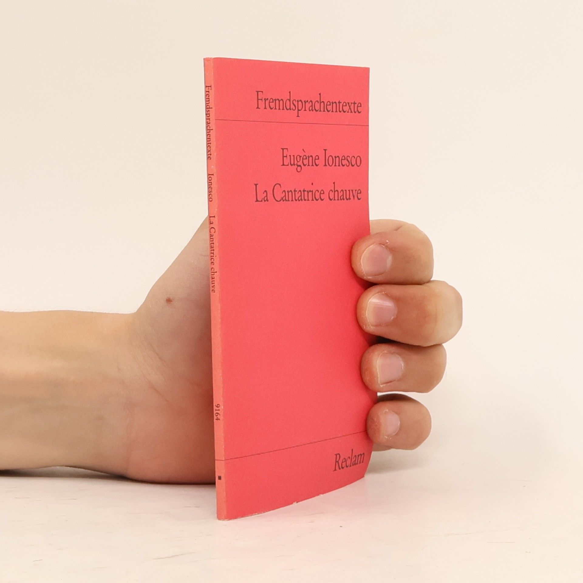 Eugéne Ionesco La cantatrice chauve