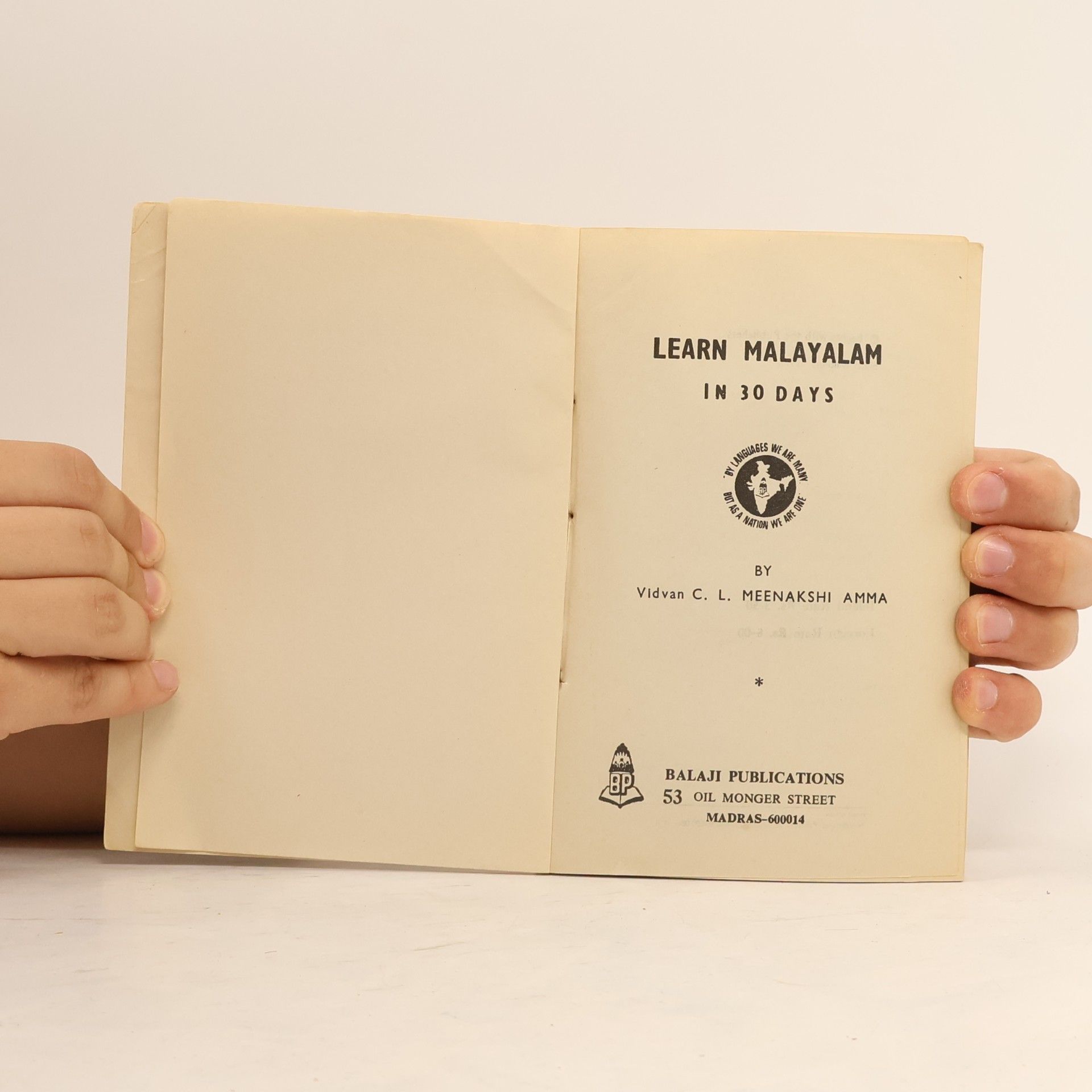 Kolektiv autorů Learn Malayalam in 30 days