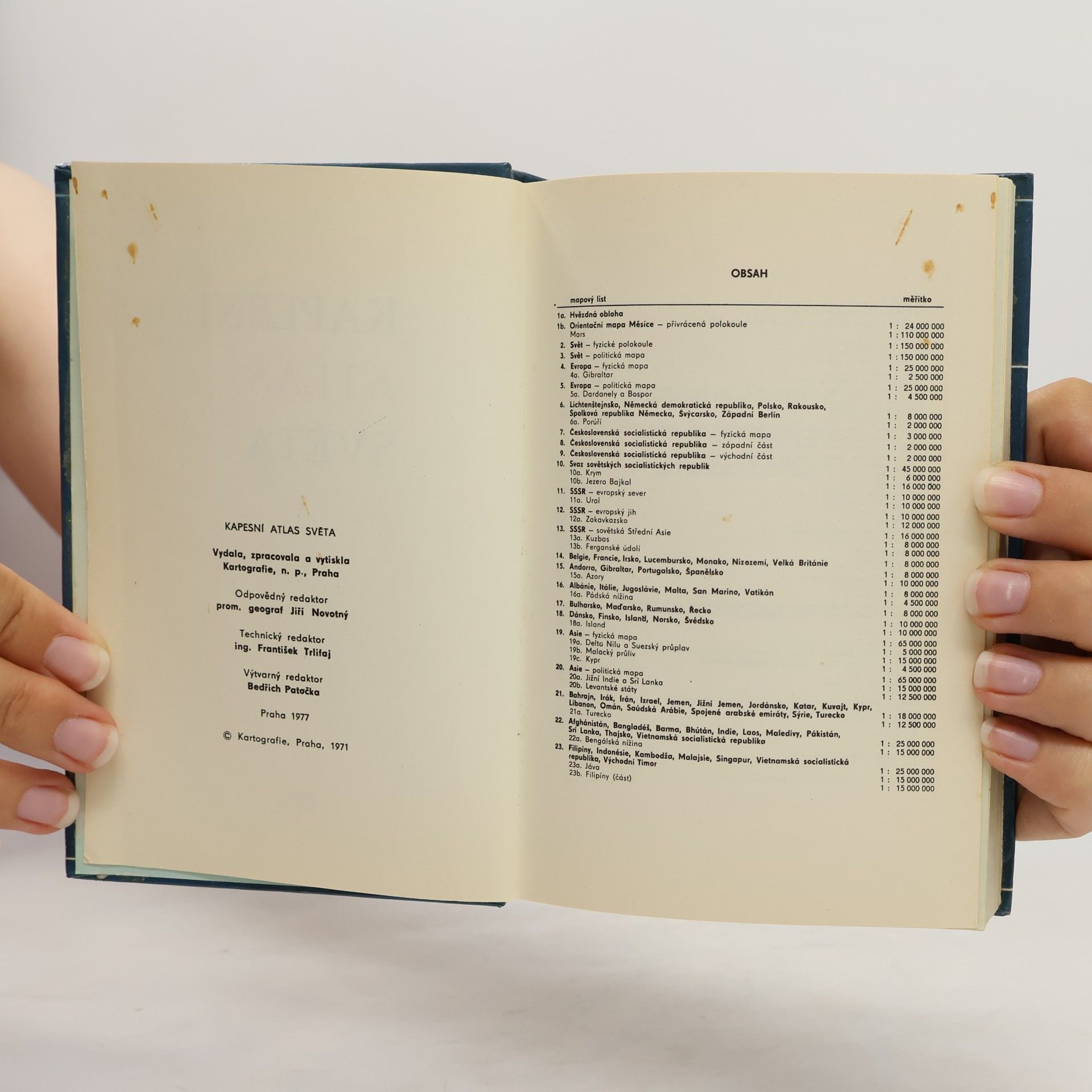 Augustin Fišer Kapesní atlas světa