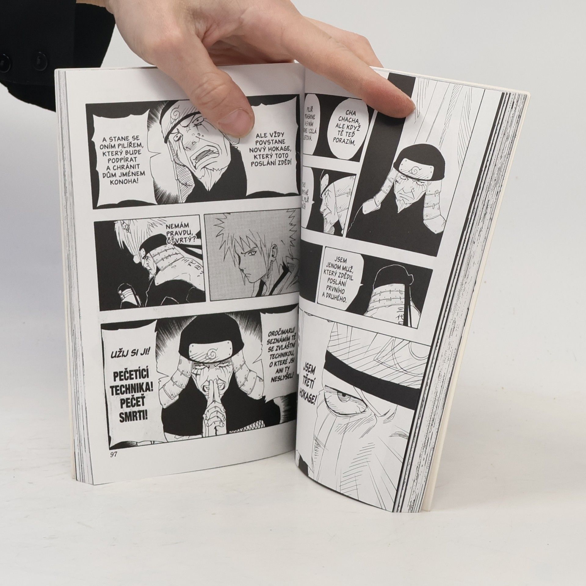 Masashi Kishimoto Naruto. 14. díl, Souboj stínů!!