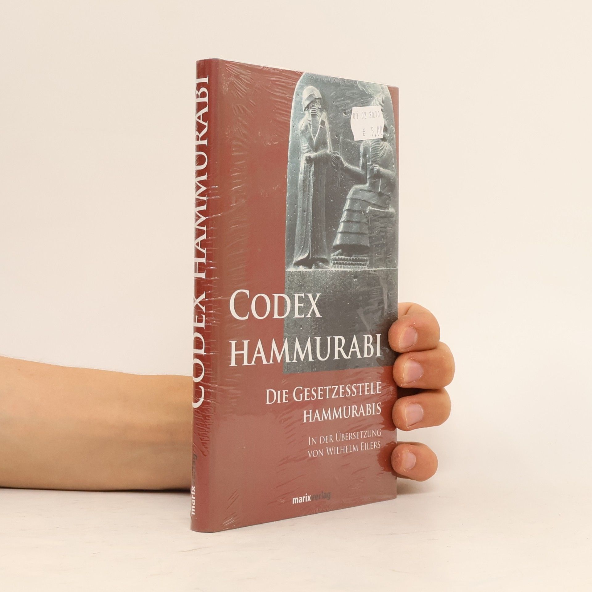 Wilhelm Max Eilers Codex Hammurabi