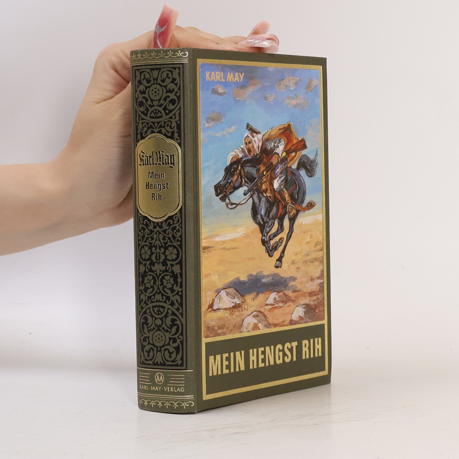 Carl-Heinz Dömken Mein Hengst Rih