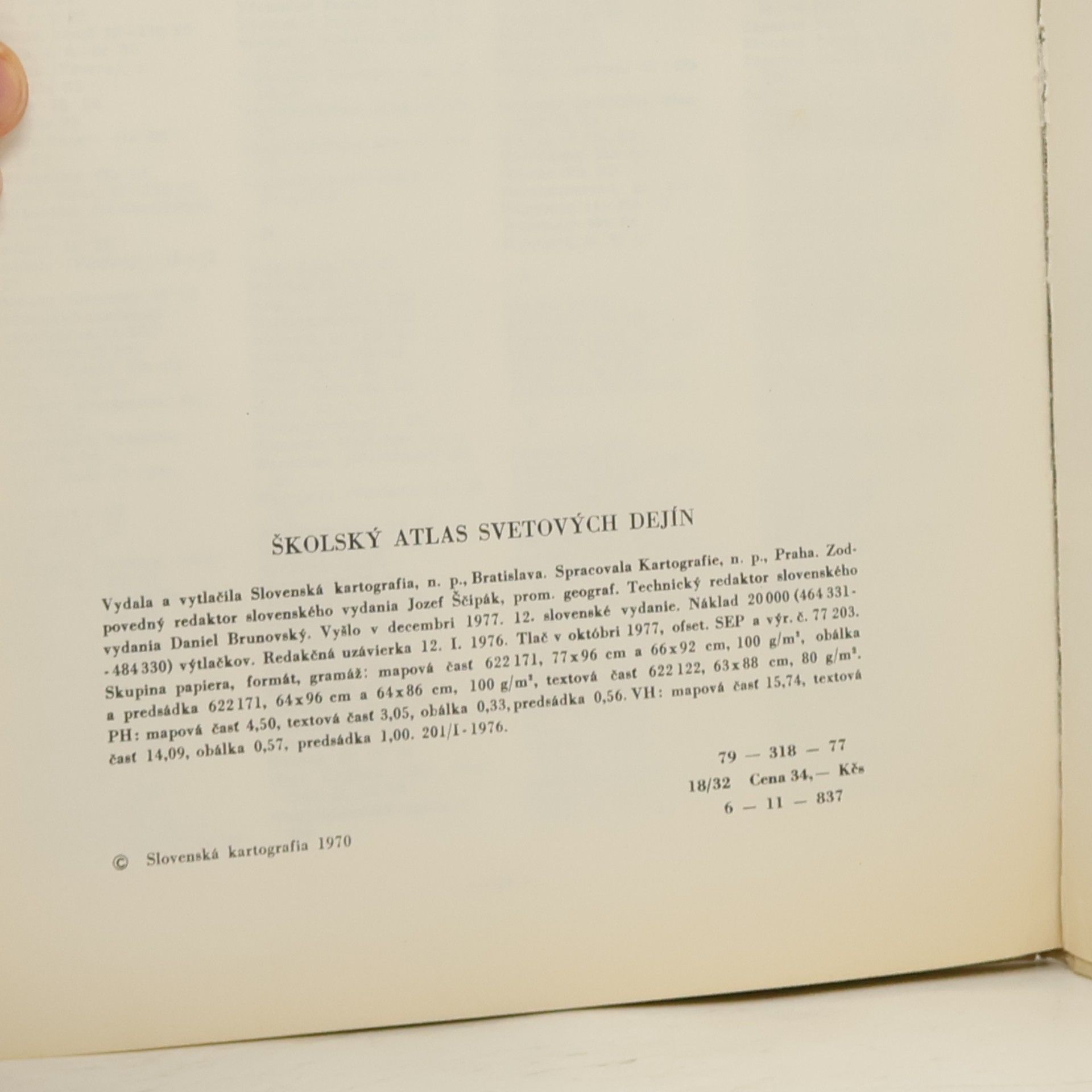 Kolektív autorov Školský atlas svetových dejín