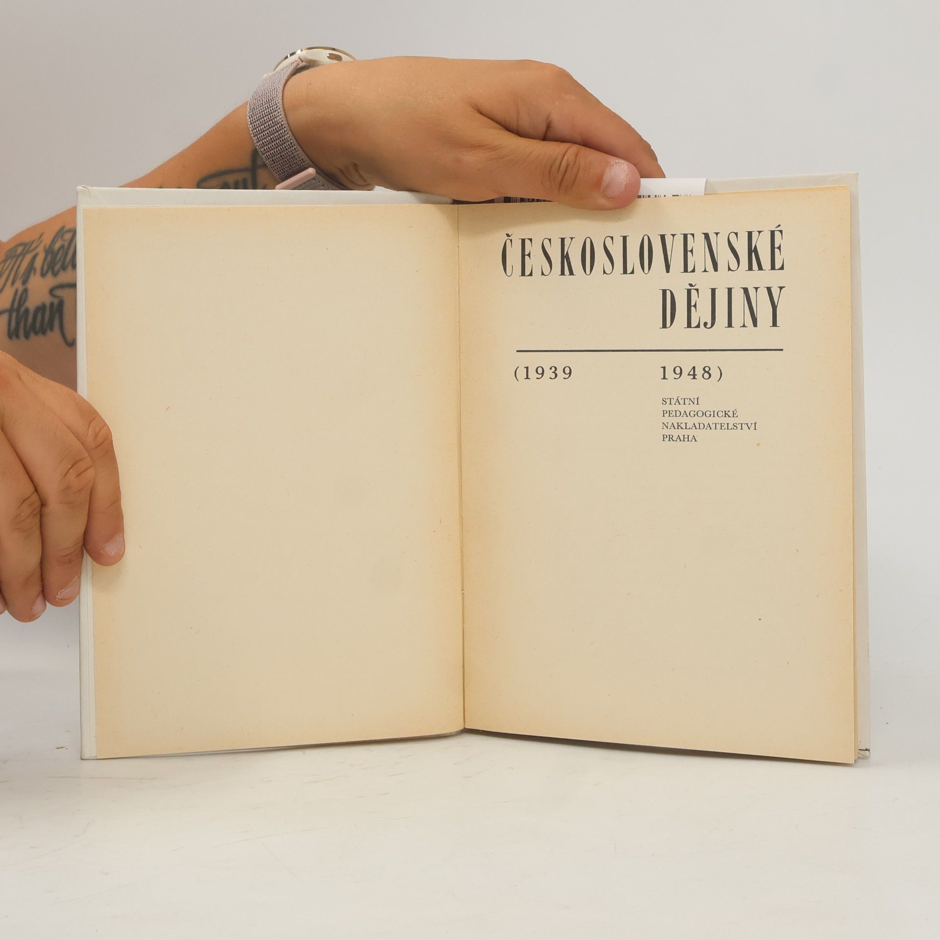 Jaroslav Pátek Československé dějiny 1939-1948