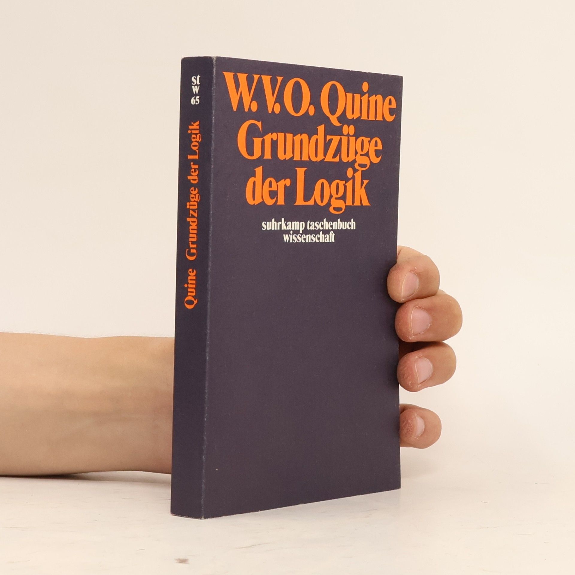 Willard Van Orman Quine Grundzüge der Logik