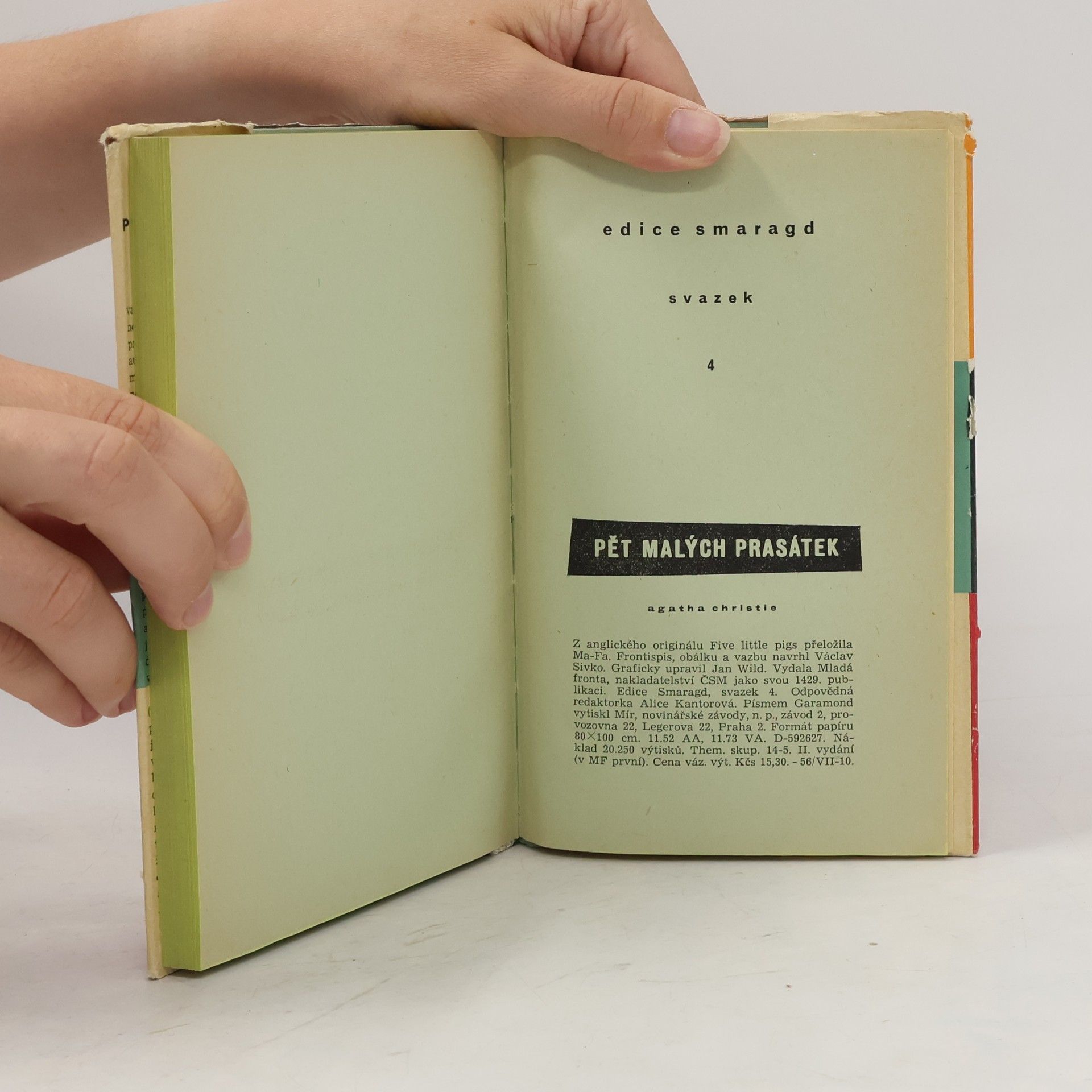 Agatha Christie Pět malých prasátek