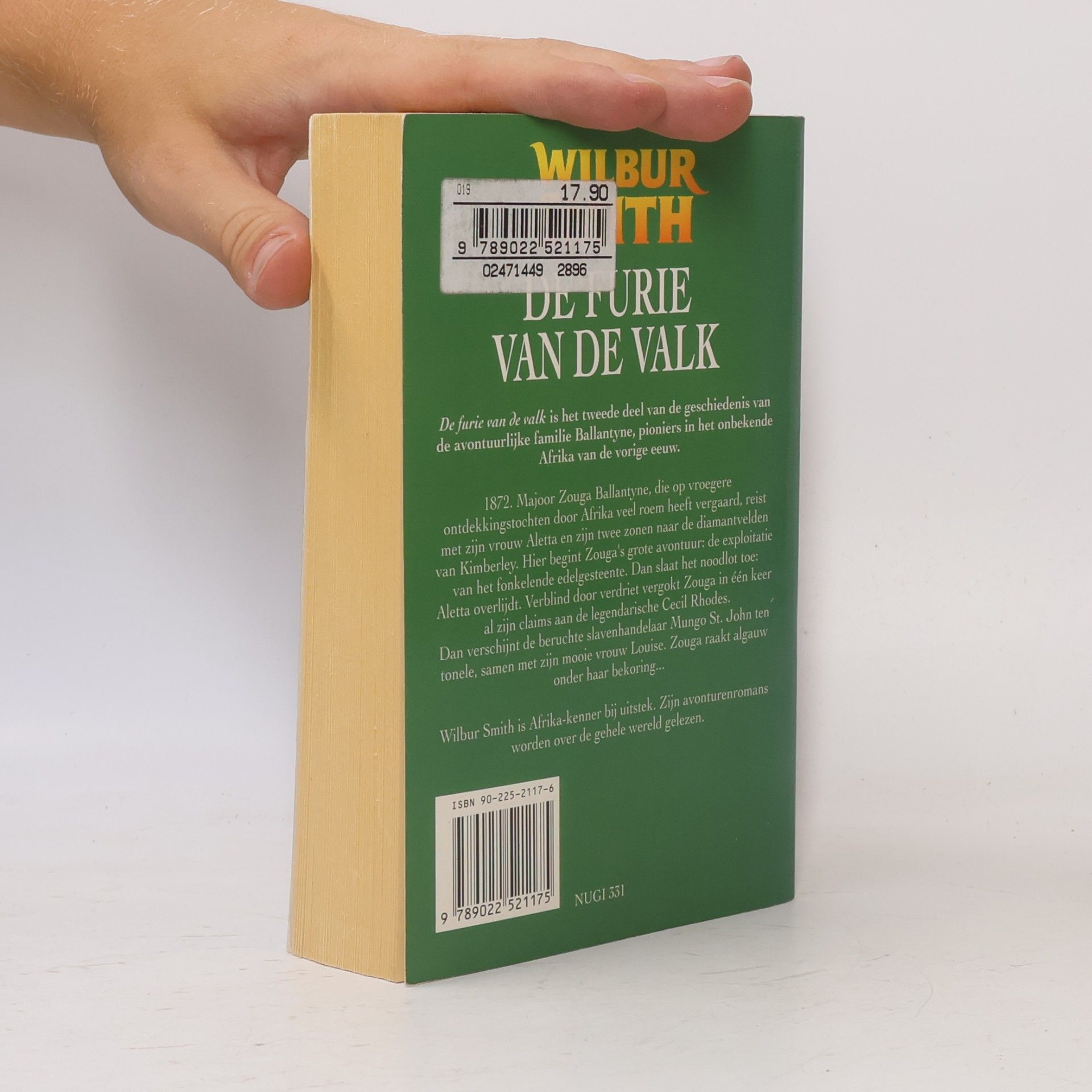 Wilbur Smith De furie van de valk