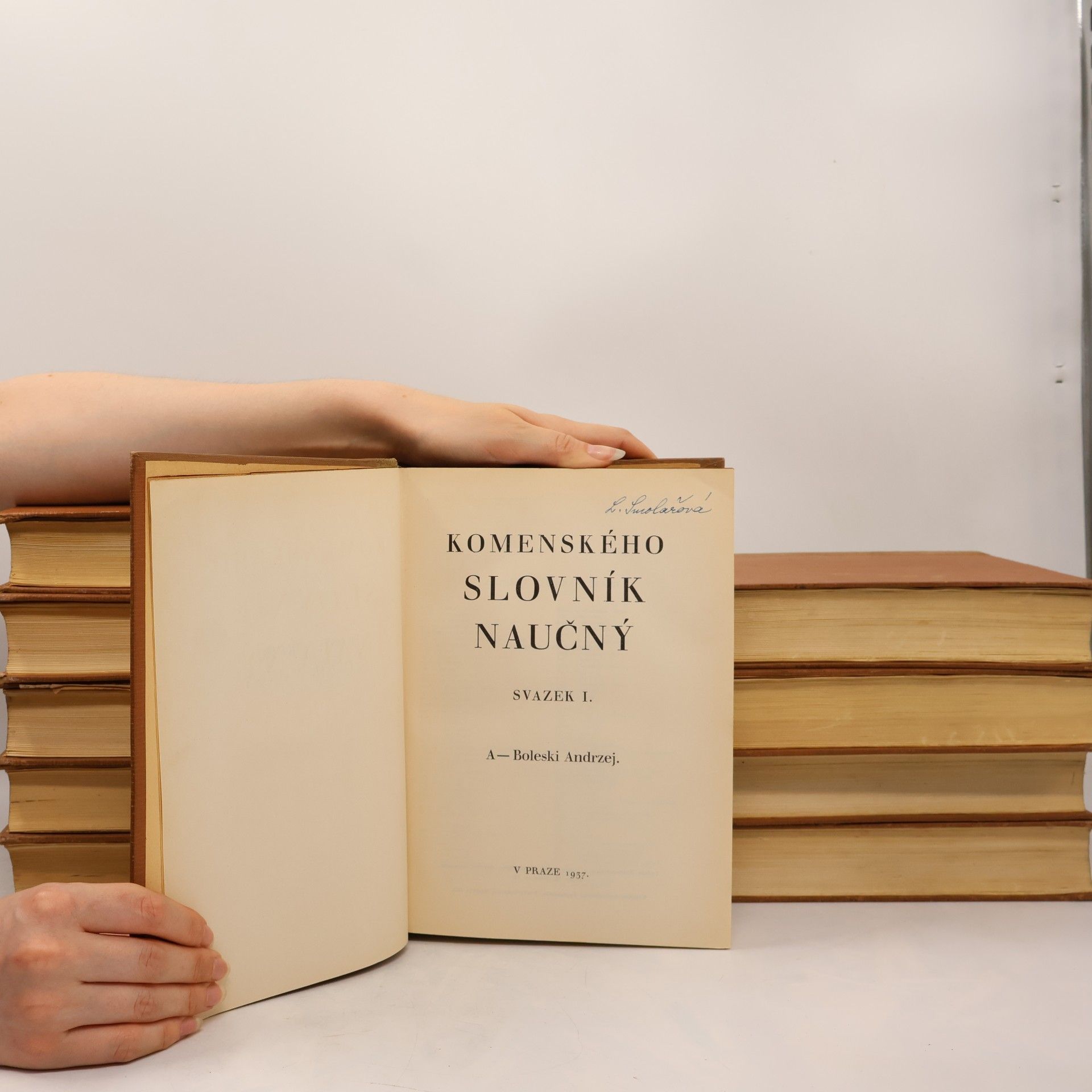 Jan Amos Komenský Komenského slovník naučný I. A-Boleski Andrzej