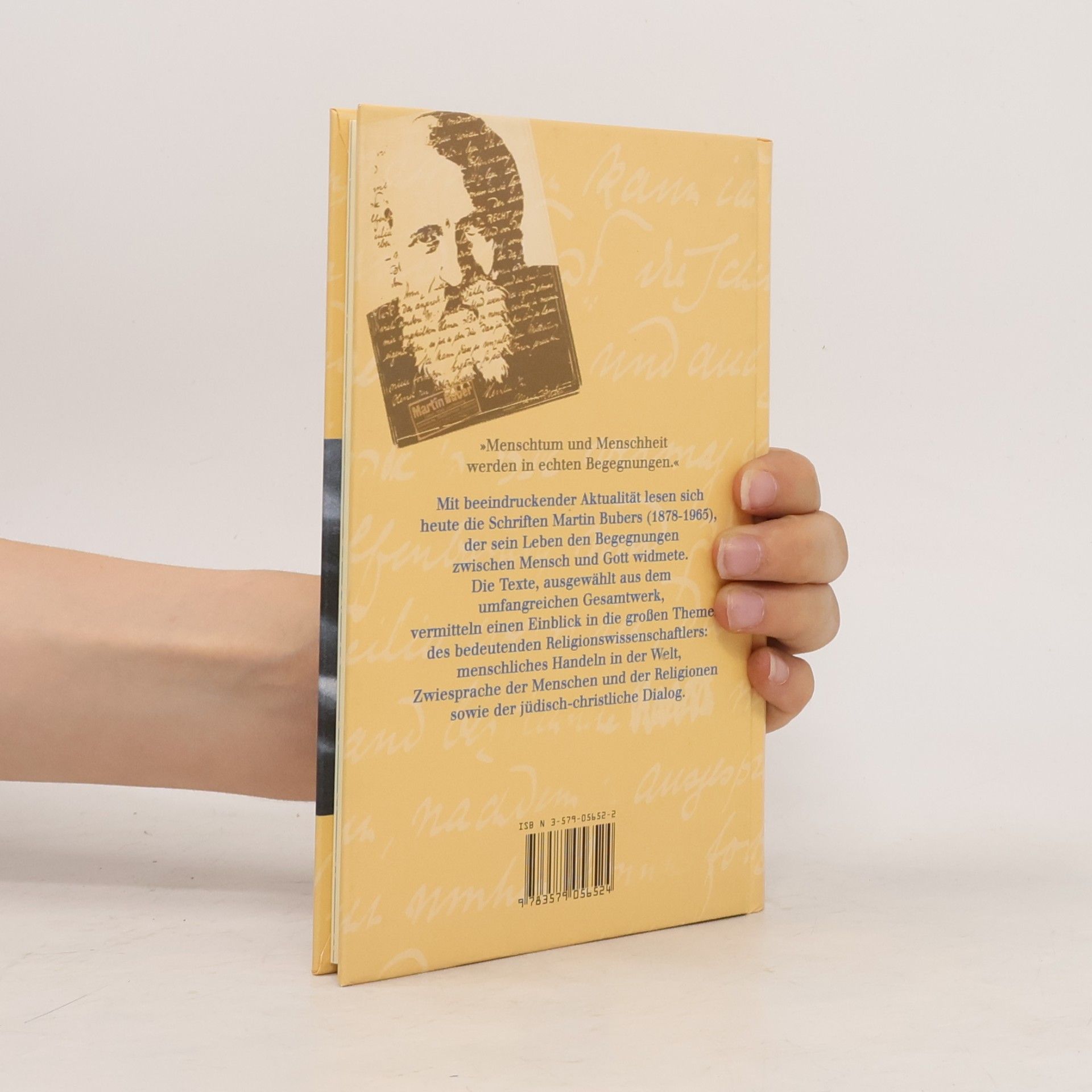 Martin Buber Den Menschen erfahren
