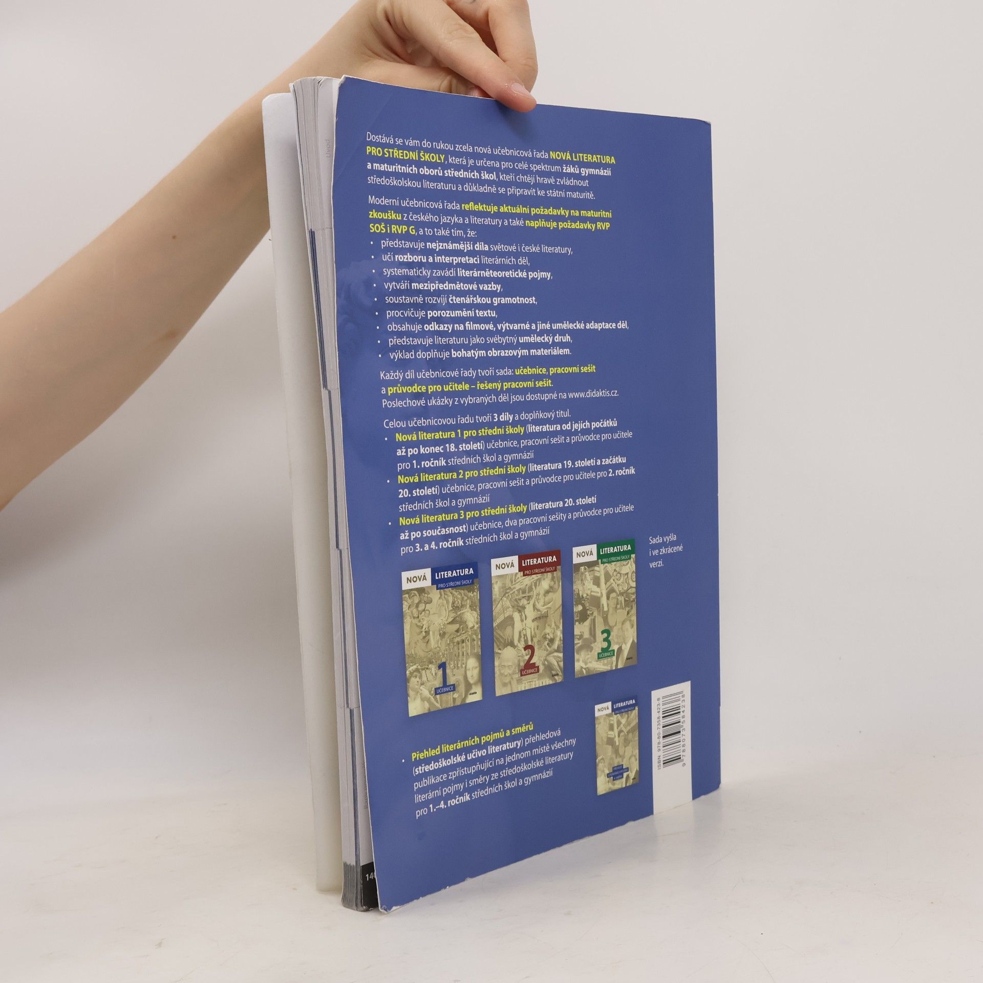 Auteurscollectief Nová literatura pro střední školy 1. Pracovní sešit