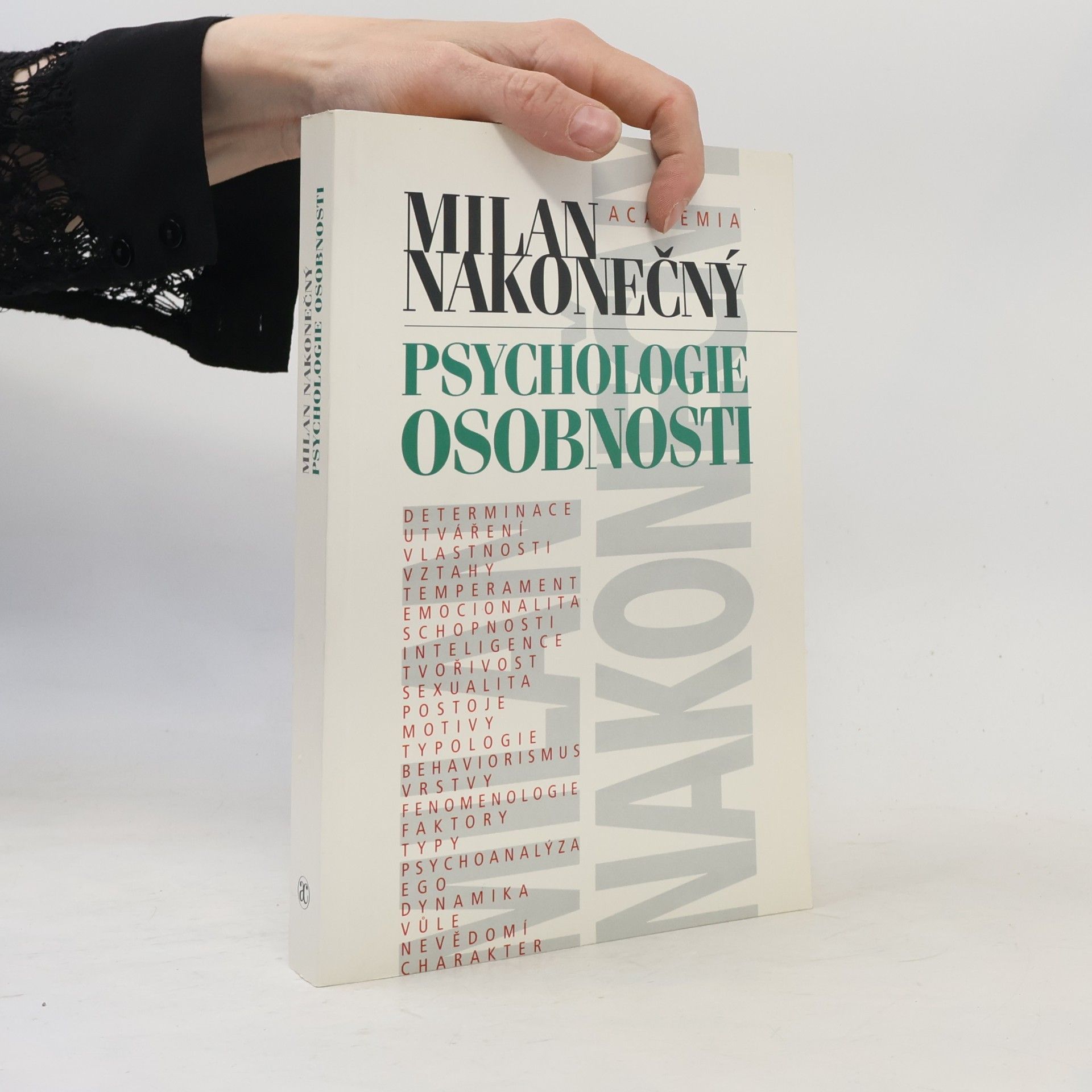 Milan Nakonečný Psychologie osobnosti