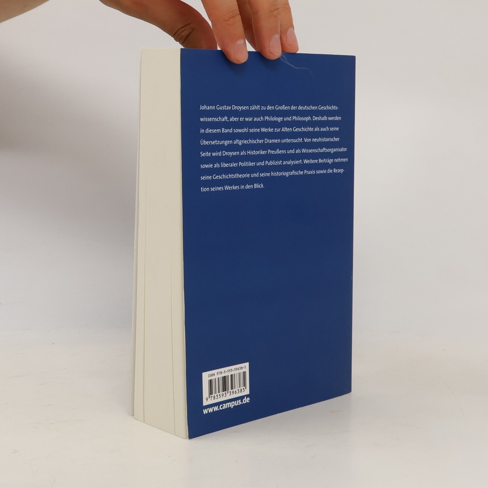 Stefan Rebenich Campus Historische Studien - 61: Johann Gustav Droysen