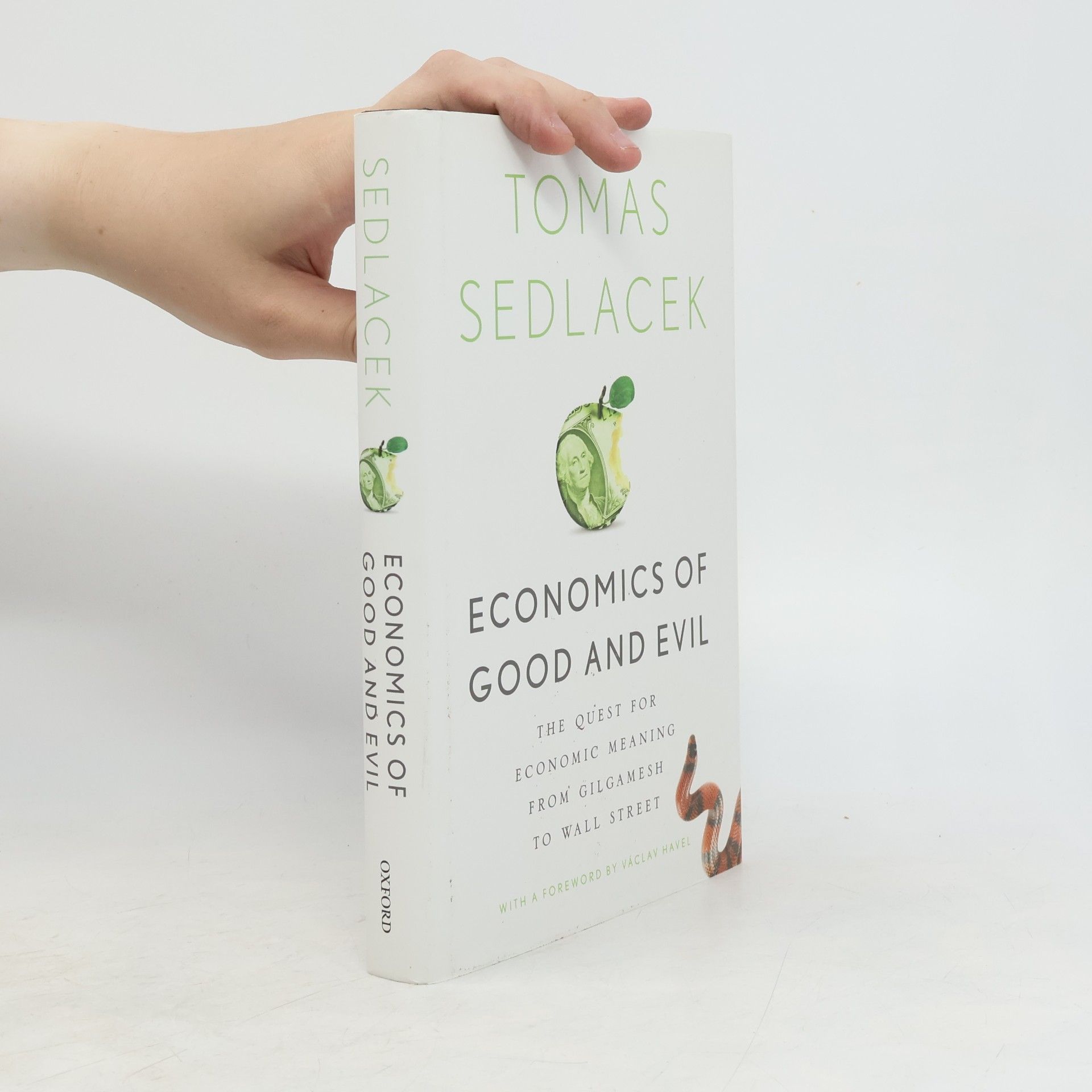Tomáš Sedláček Economics of good and evil : the quest for economic meaning from Gilgamesh to Wall Street