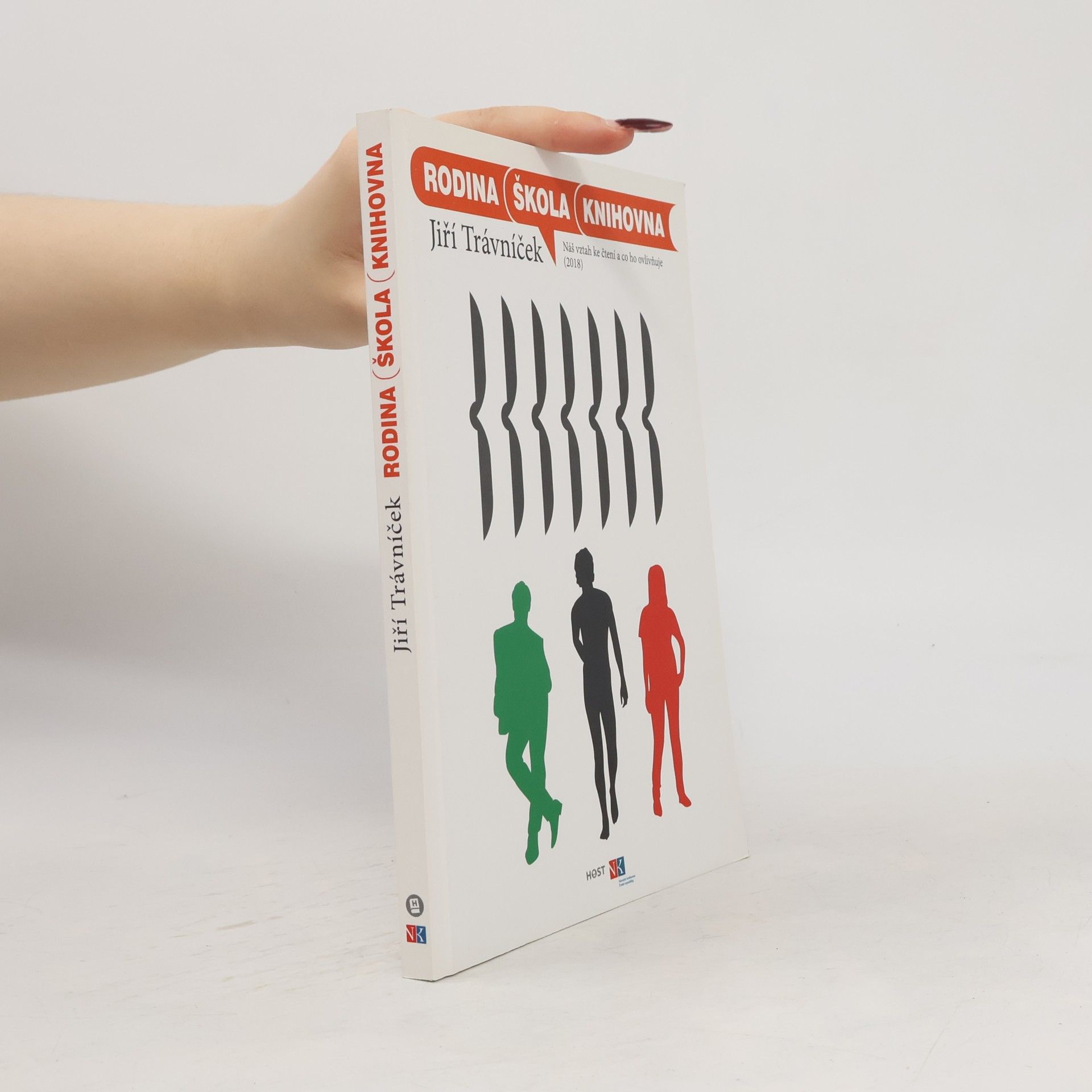 Jiří Trávníček Rodina, škola, knihovna - Náš vztah ke čtení a co ho ovlivňuje (2018)