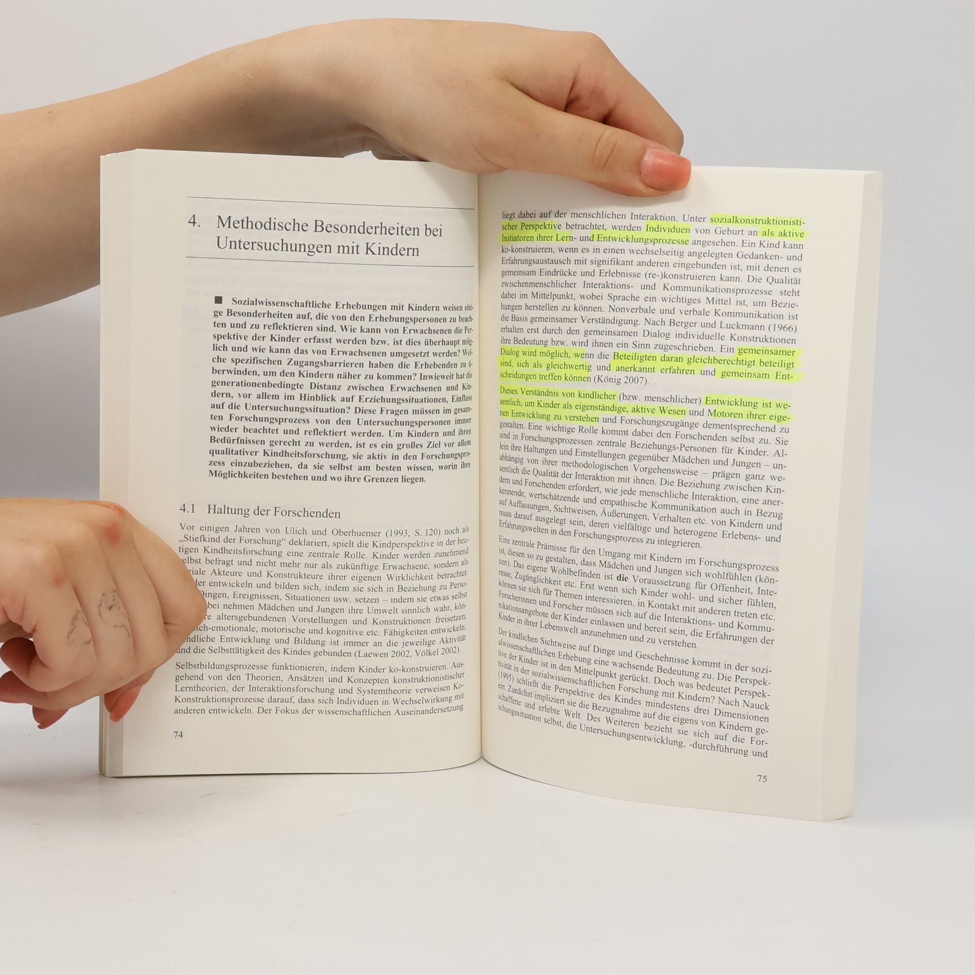 Vera Bamler Lehrbuch Kindheitsforschung