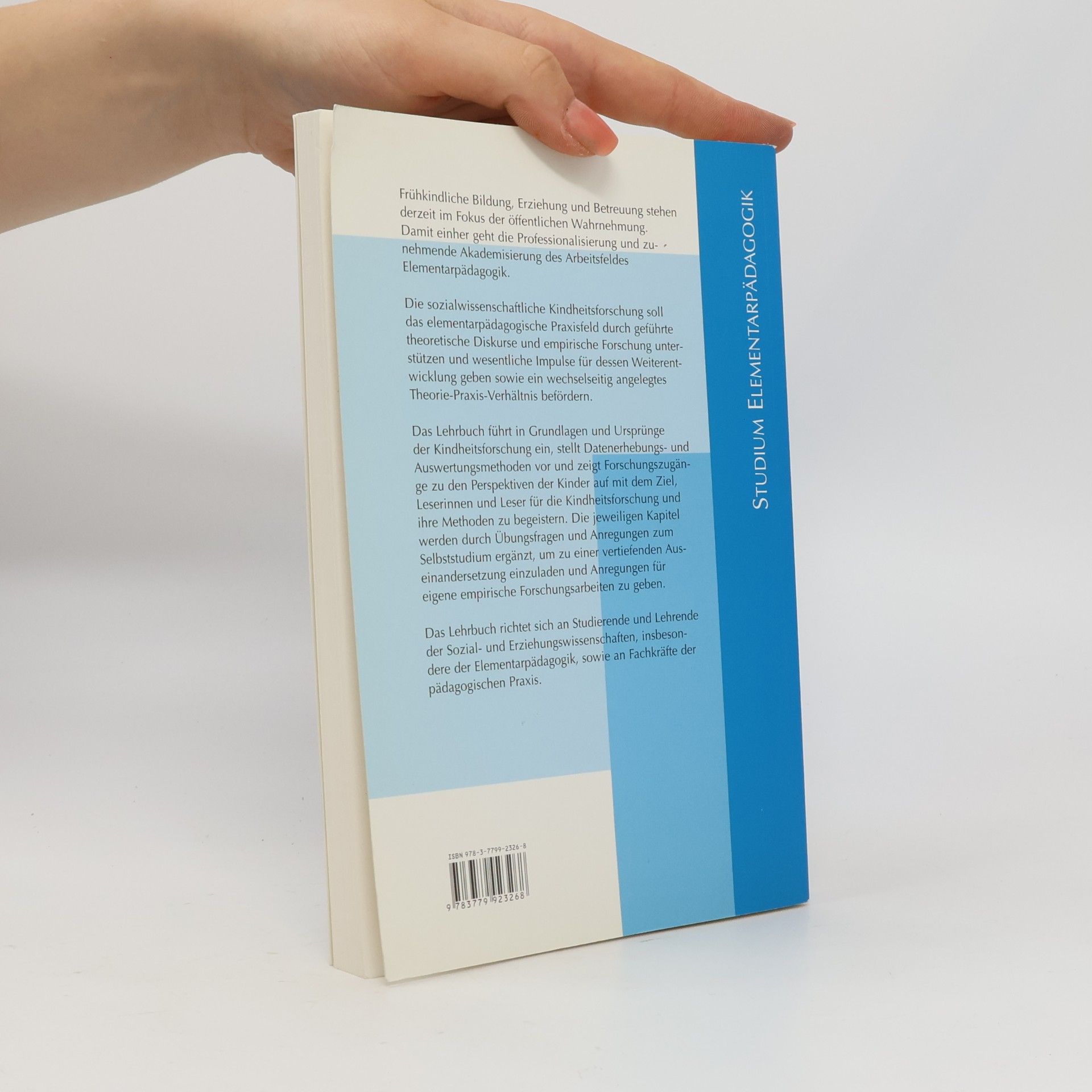 Vera Bamler Lehrbuch Kindheitsforschung