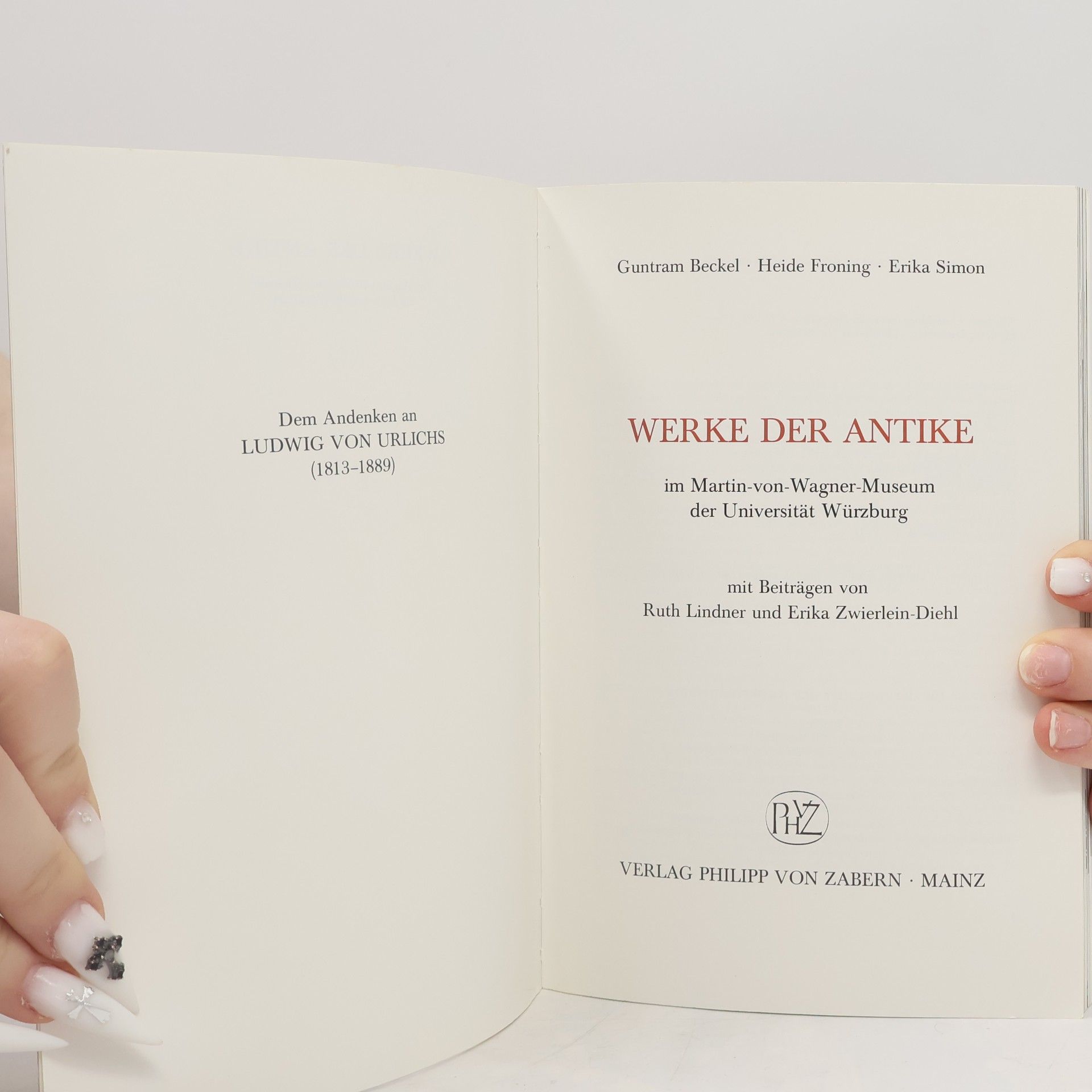 Martin-von-Wagner-Museum Werke der Antike im Martin-von-Wagner-Museum der Universität Würzburg