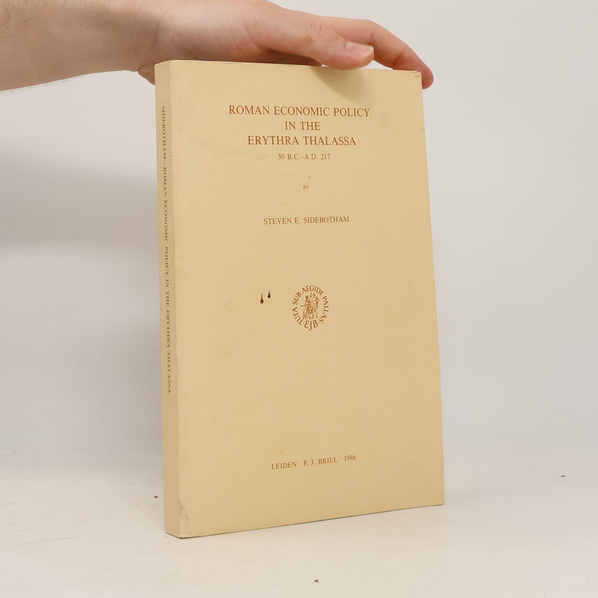 Cornelia J. de Vogel Mnemosyne - Suppl. 91: Roman Economic Policy in the Erythra Thalassa