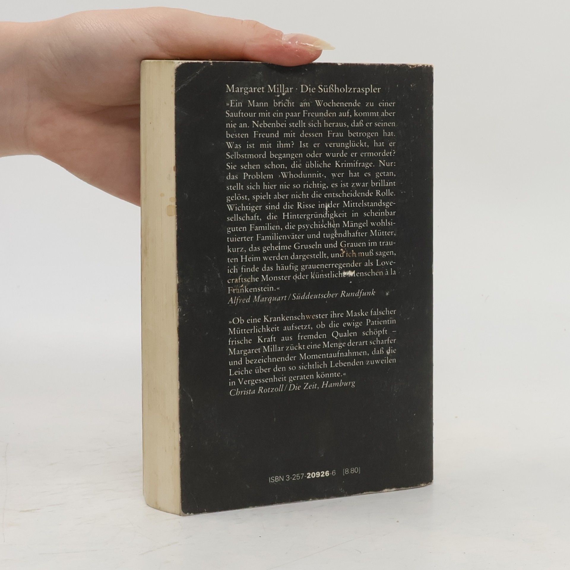 Margaret Millar Die Süßholzraspler