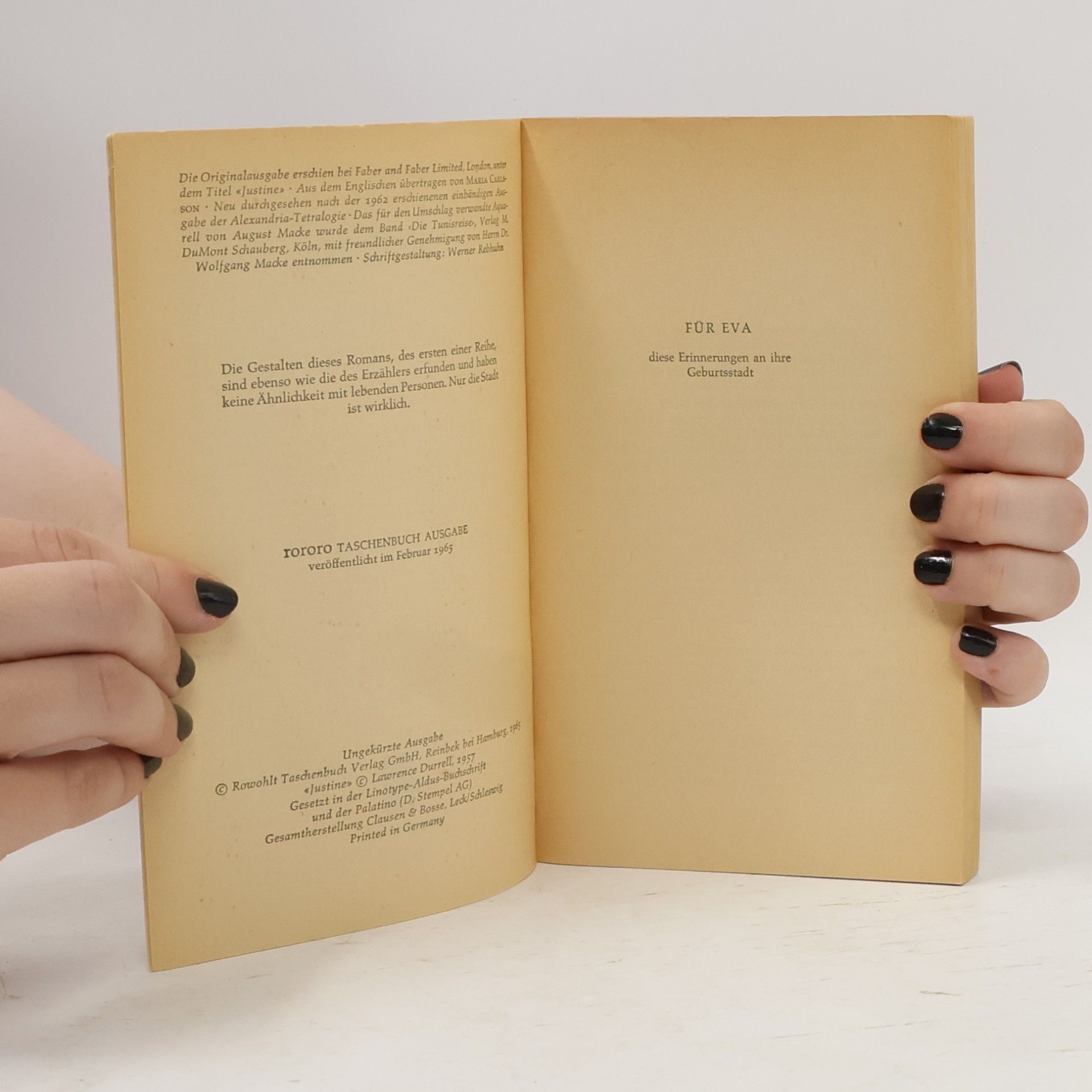 Lawrence Durrell Justine