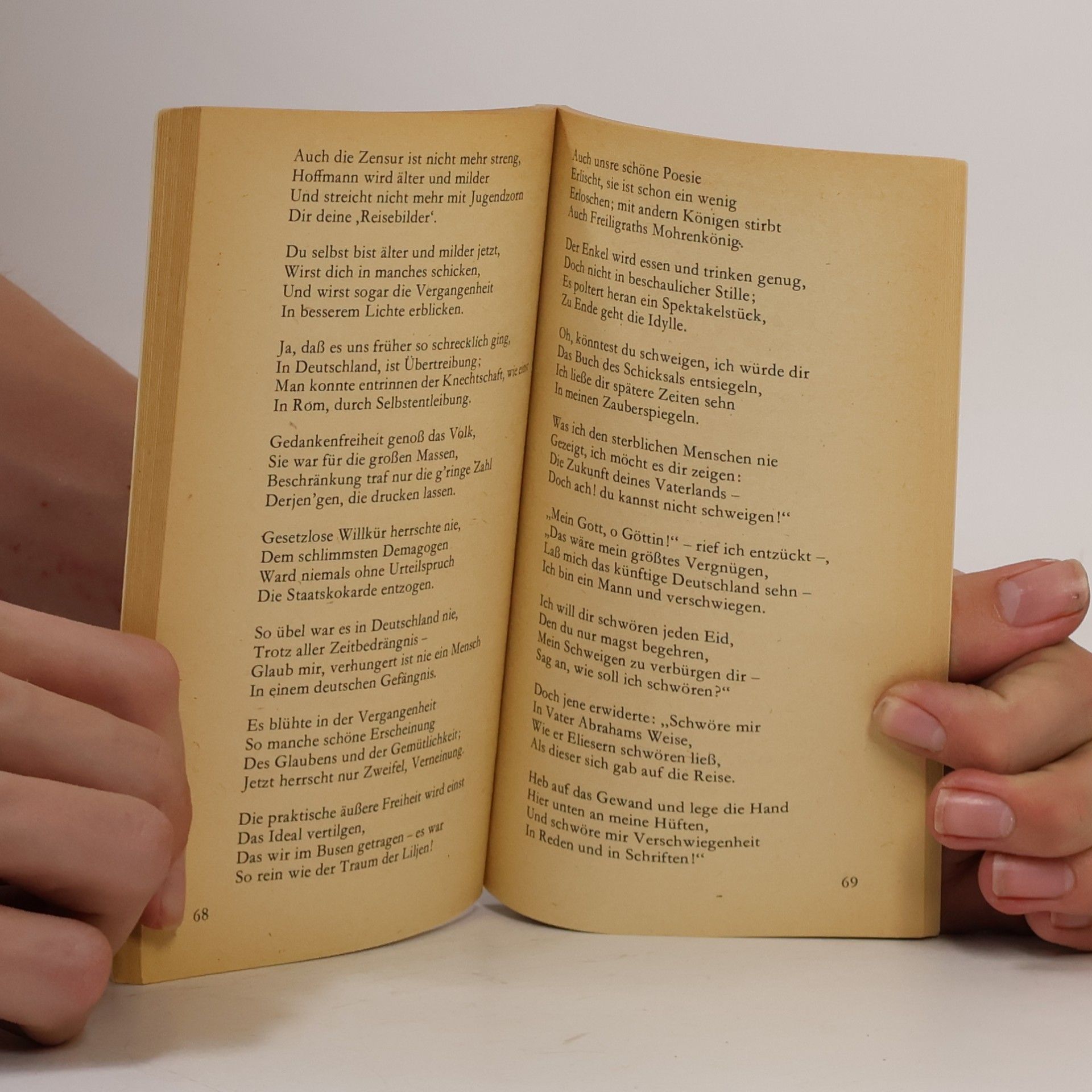 Heinrich Heine Deutschland. Ein Wintermärchen