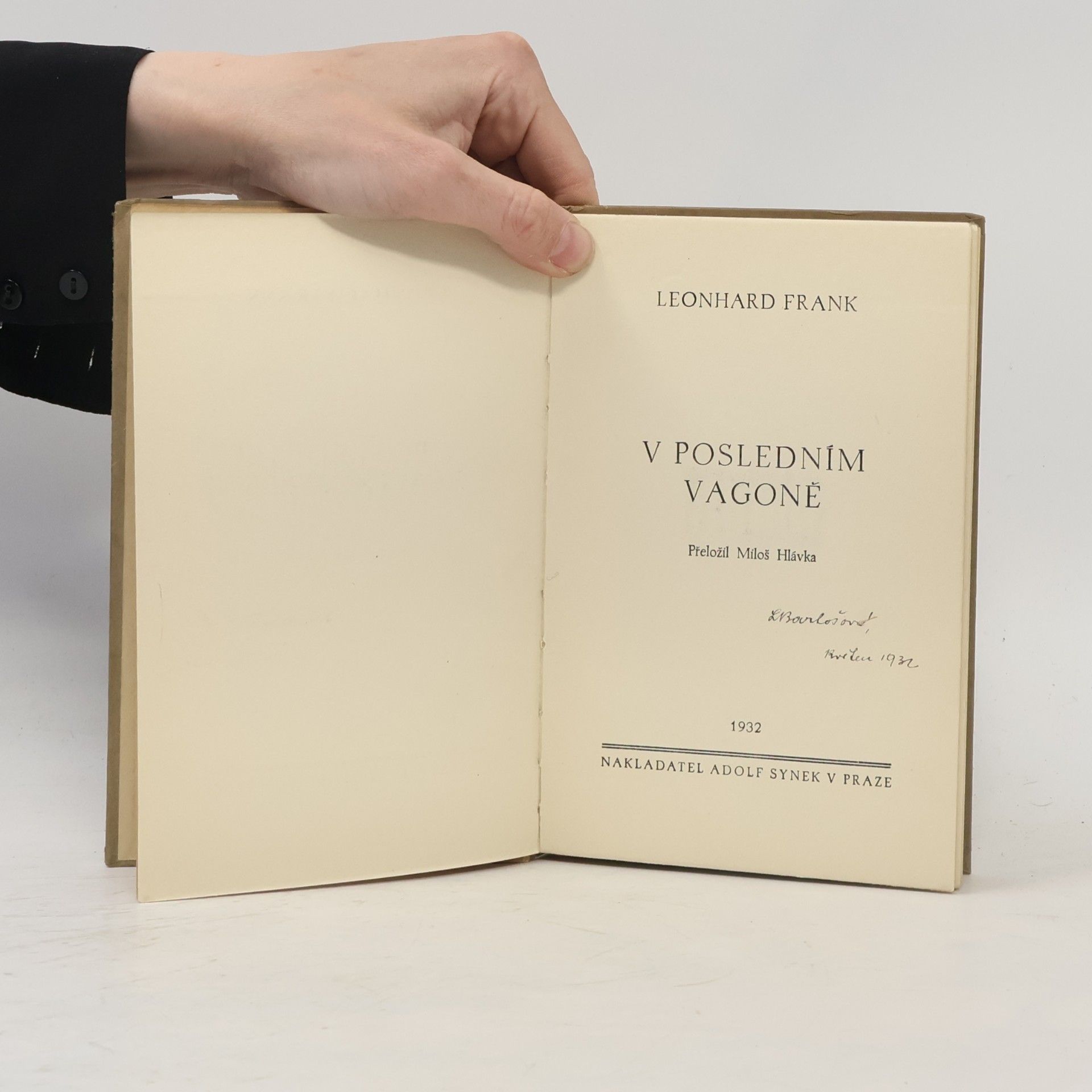 Leonhard Frank V posledním vagoně