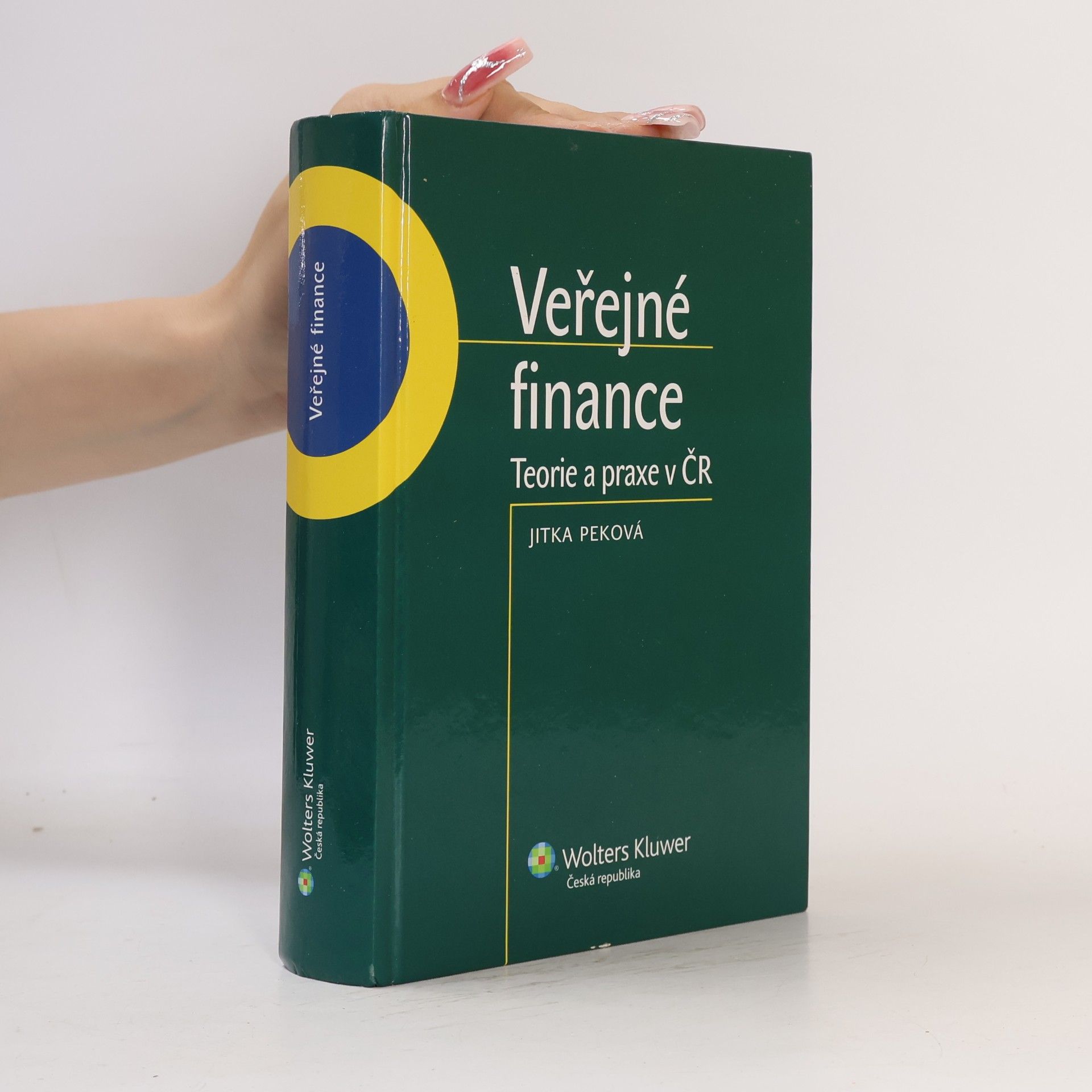 Jitka Peková Veřejné finance