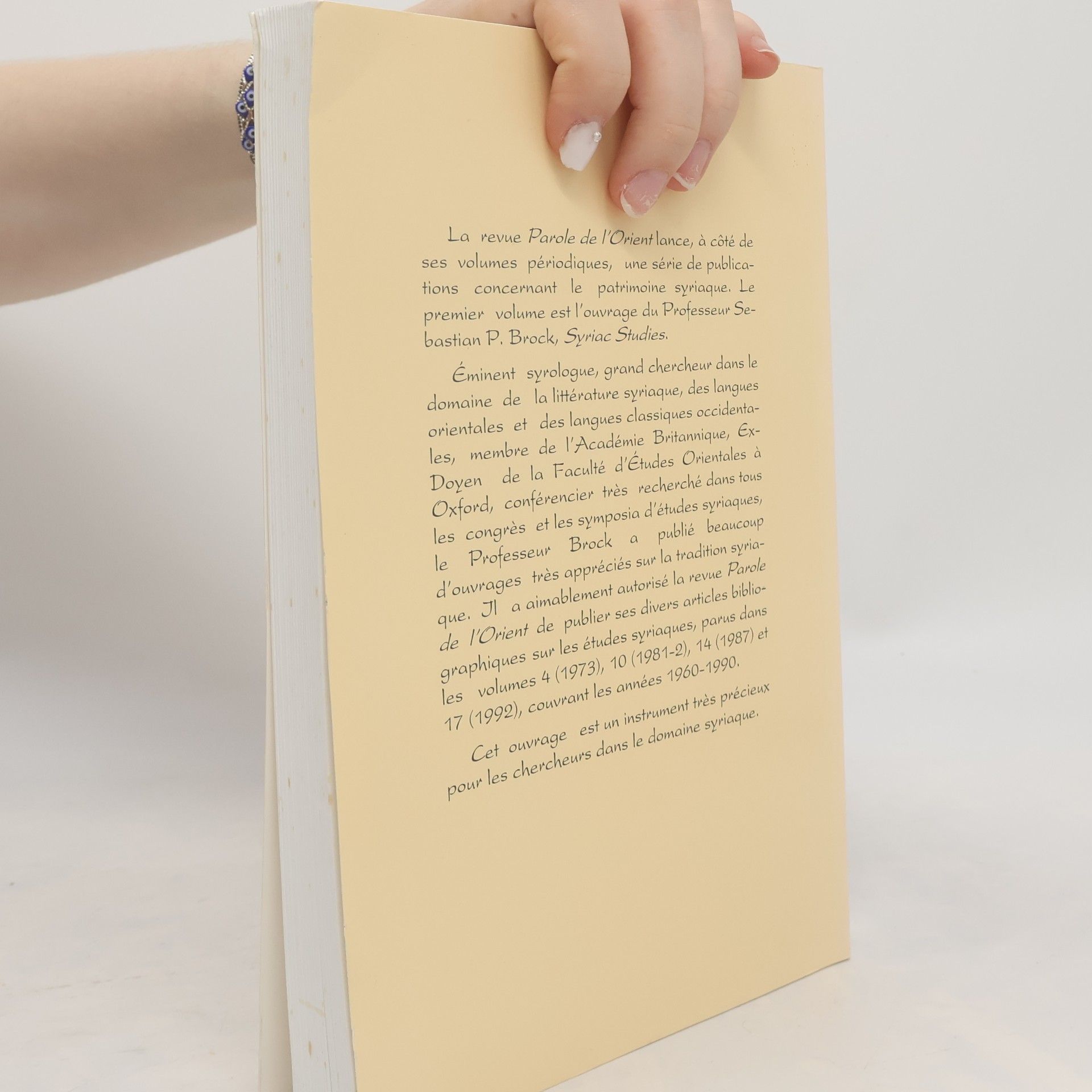 Sebastian P. Brock Syriac Studies