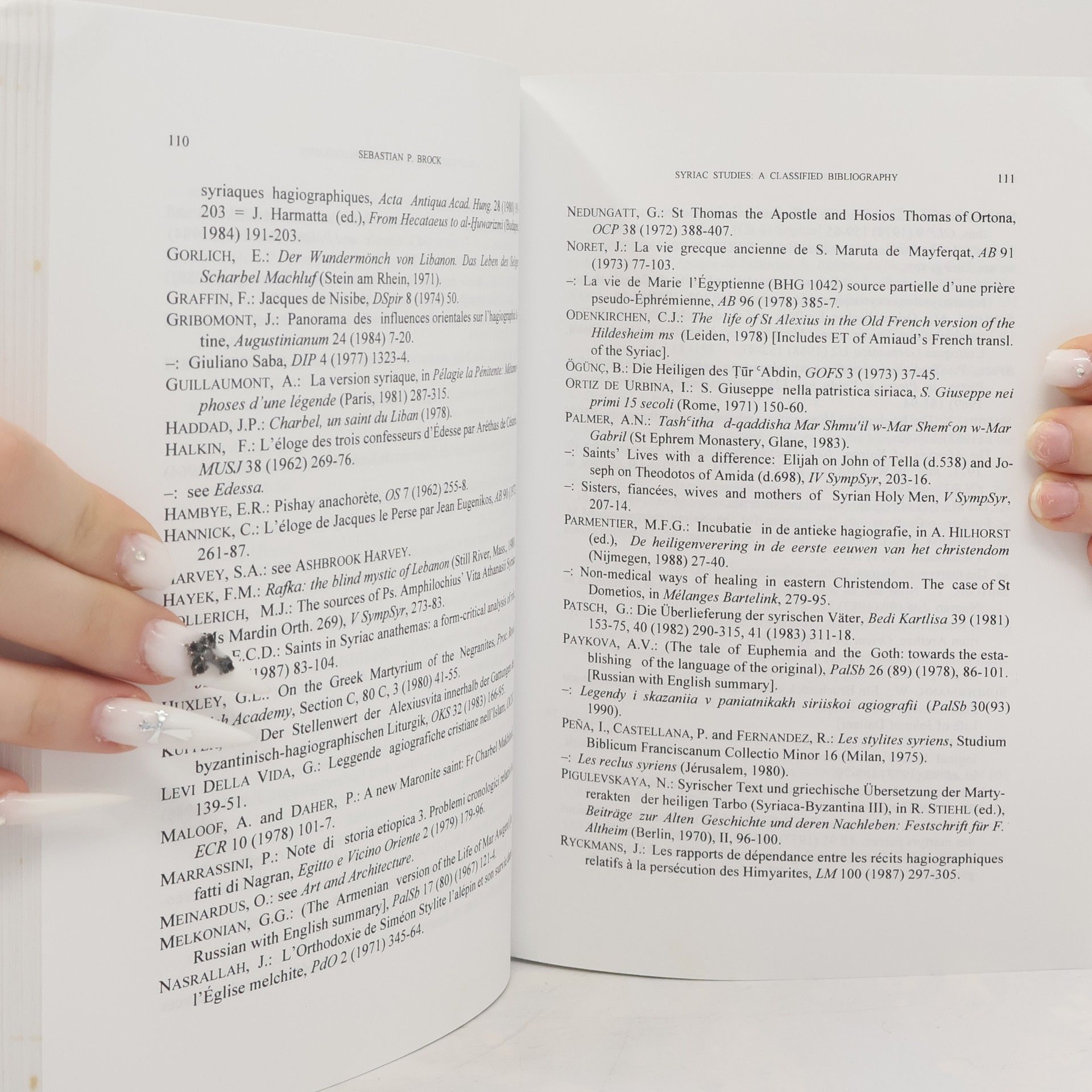 Sebastian P. Brock Syriac Studies