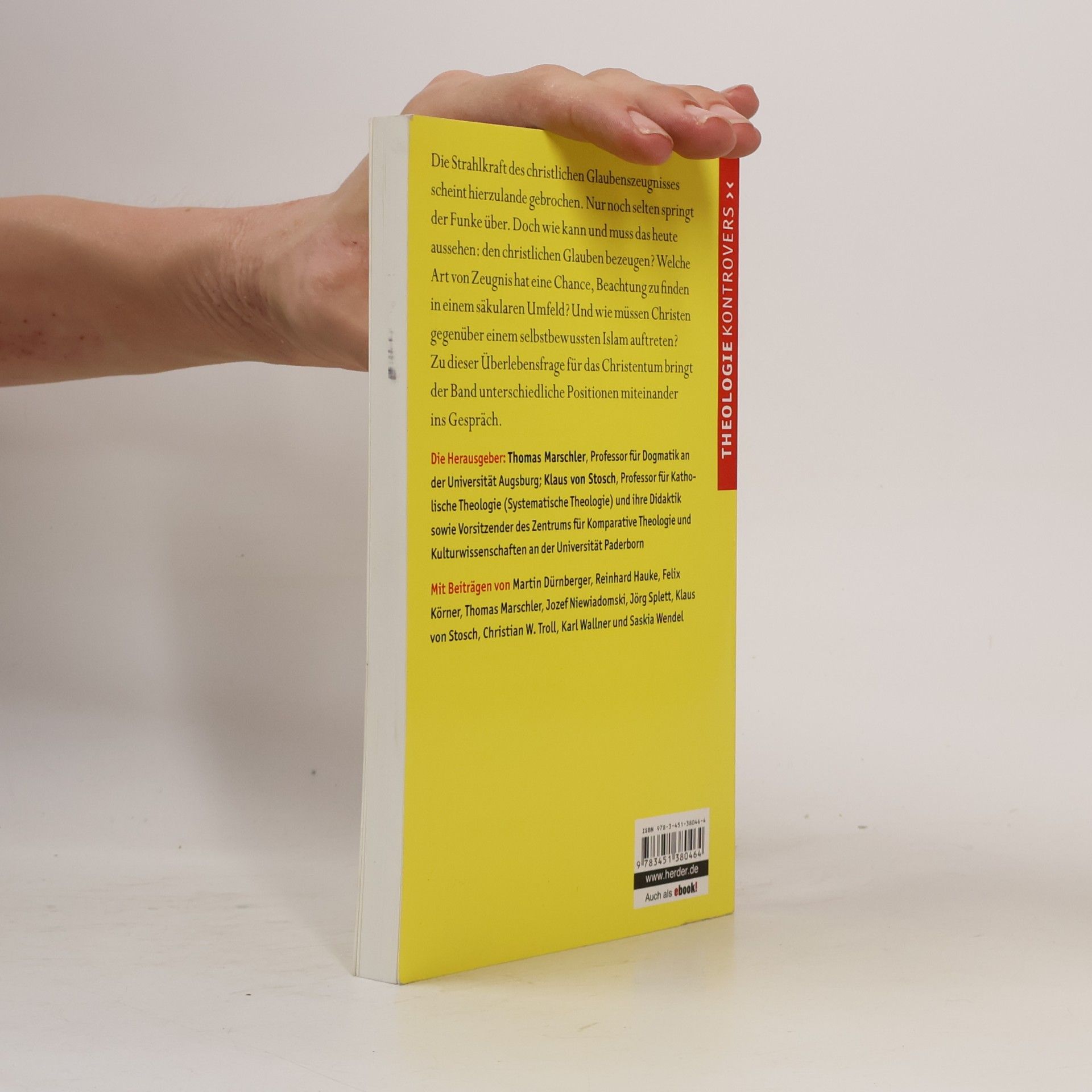 Thomas Marschler Theologie Kontrovers: Verlorene Strahlkraft