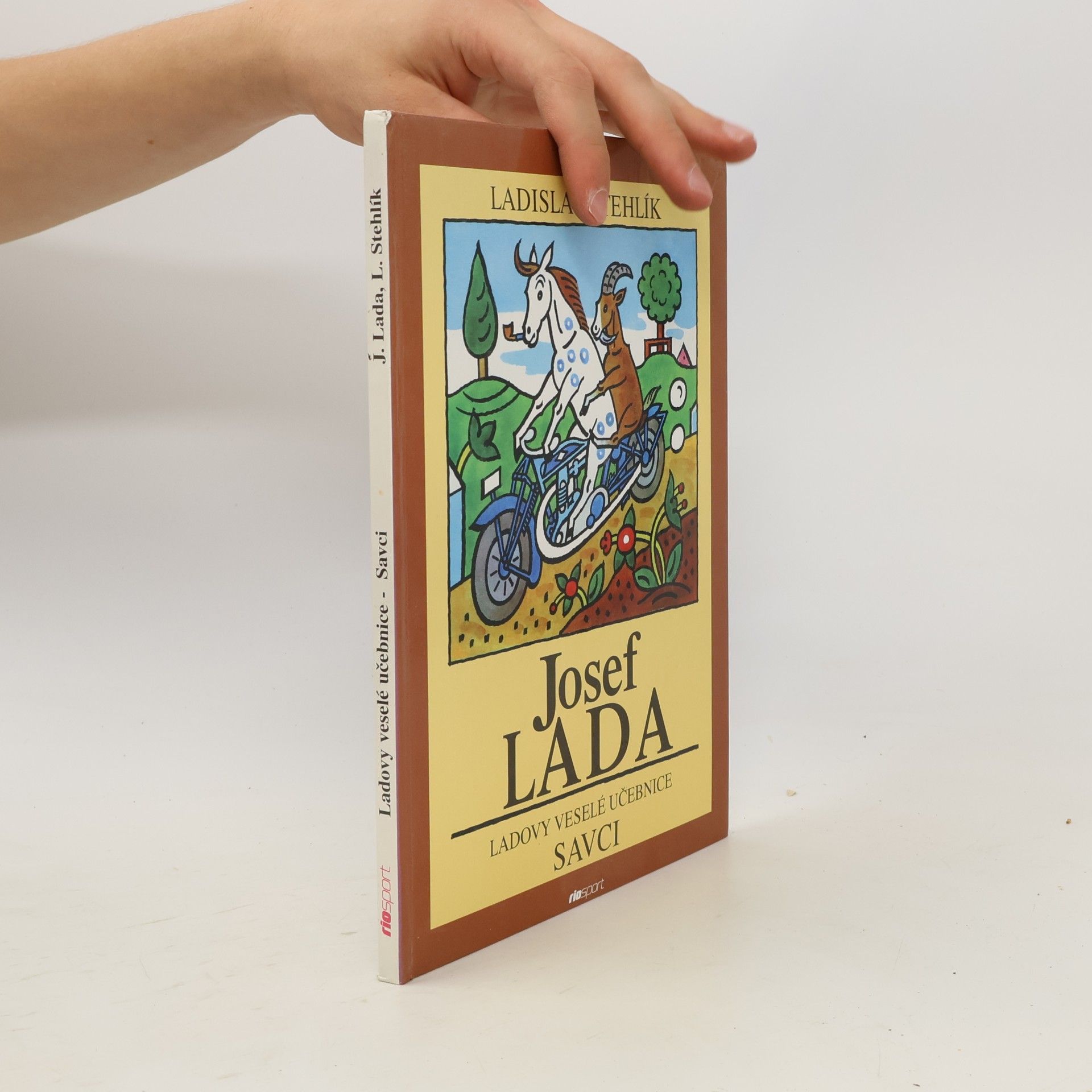 Josef Lada Ladovy veselé učebnice. Savci