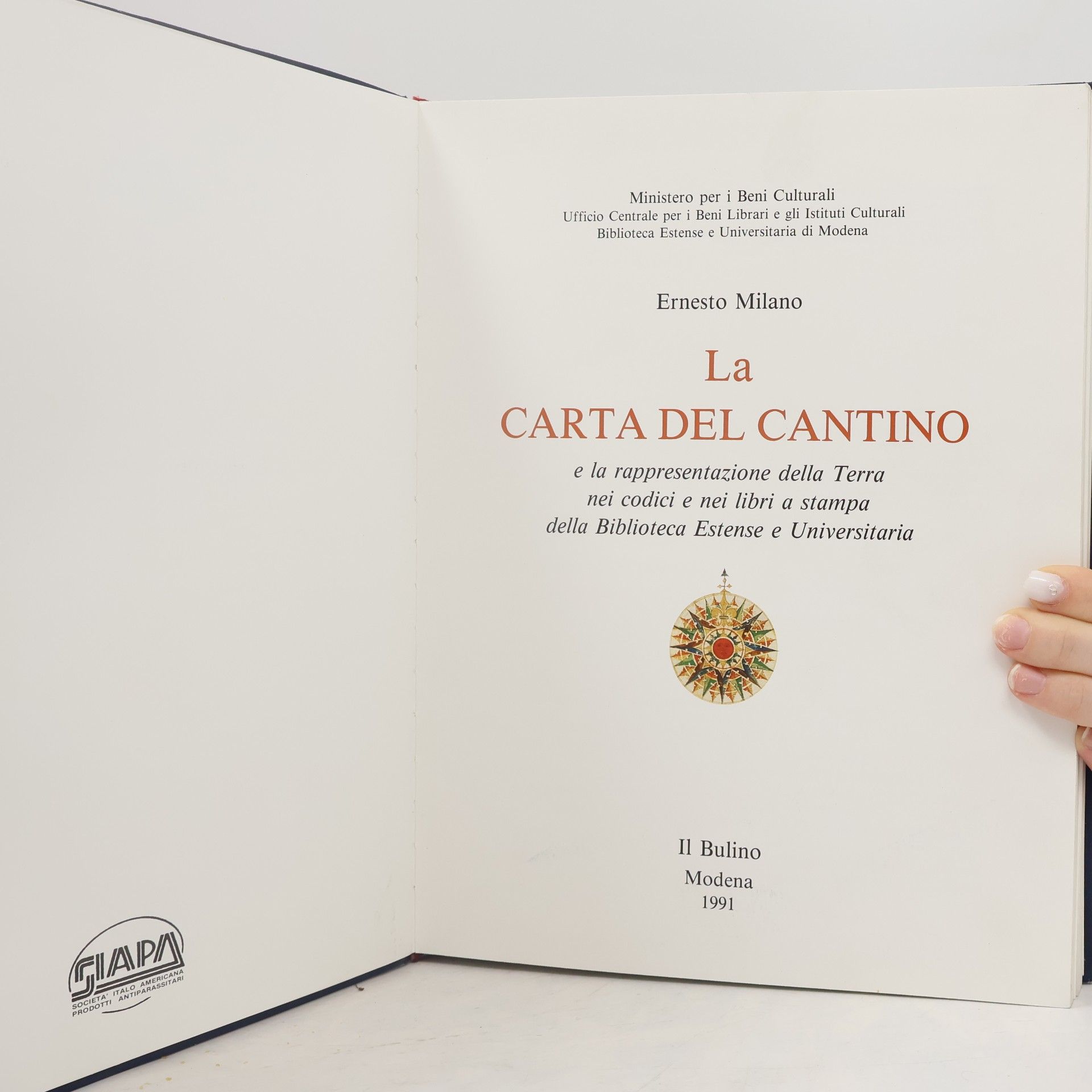 Ernesto Milano La Carta del Cantino