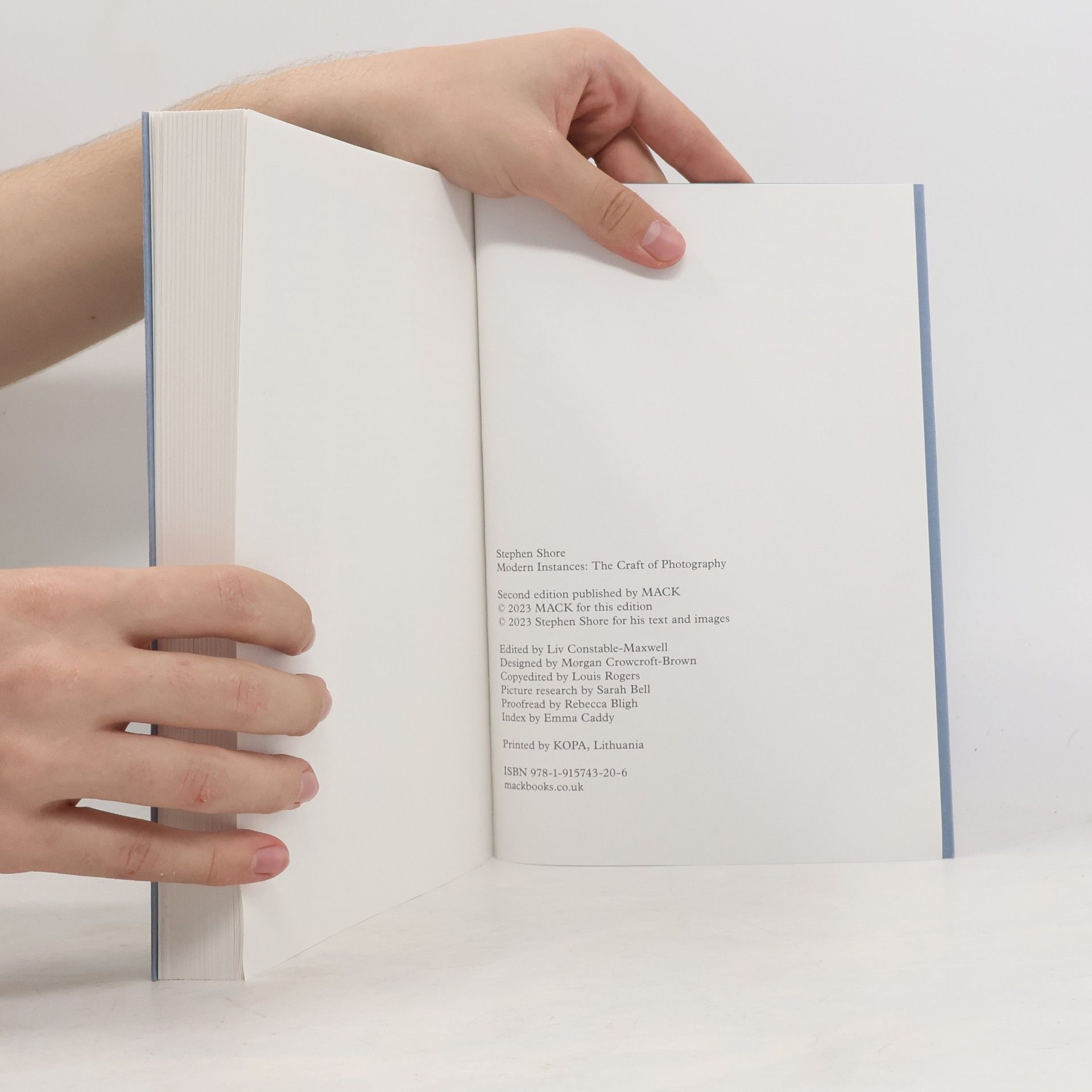Stephen Shore Modern Instances