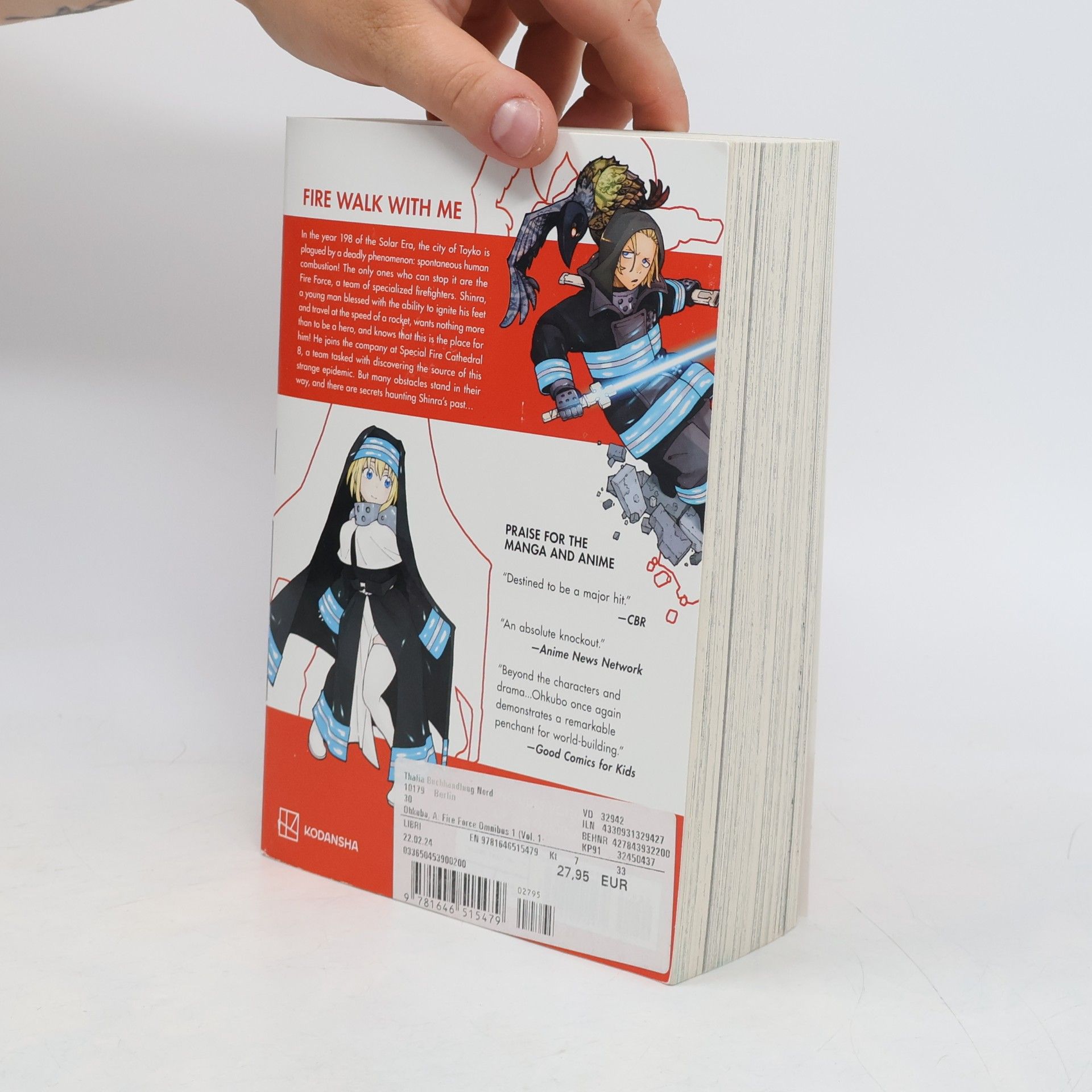 Atsushi Ohkubo Fire Force Omnibus 1 (Vol. 1-3)