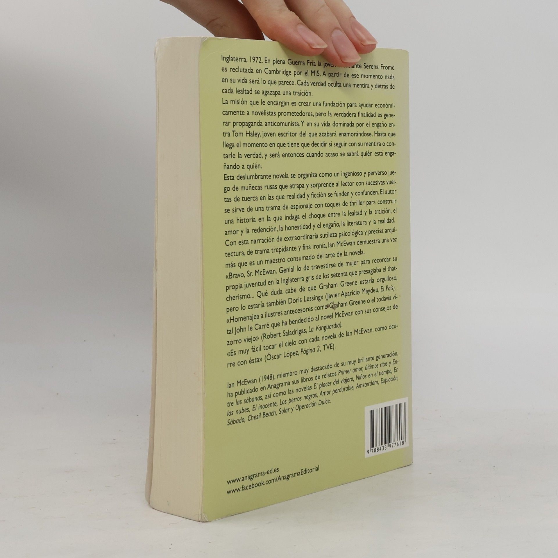 Ian McEwan Colección Compactos - 657: Operación Dulce