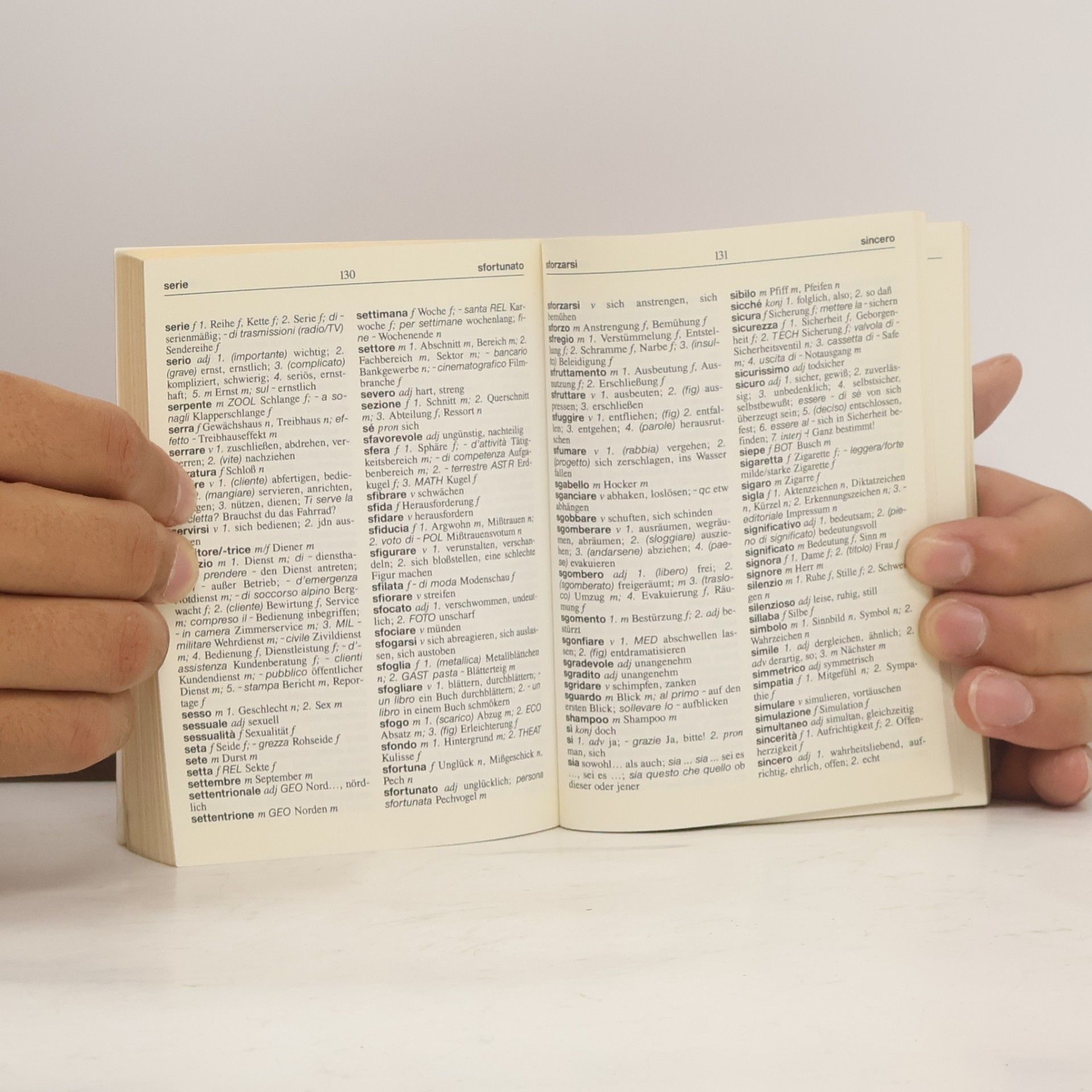 Barry Sandoval Wörterbuch Italienisch-Deutsch. Deutsch-Italienisch