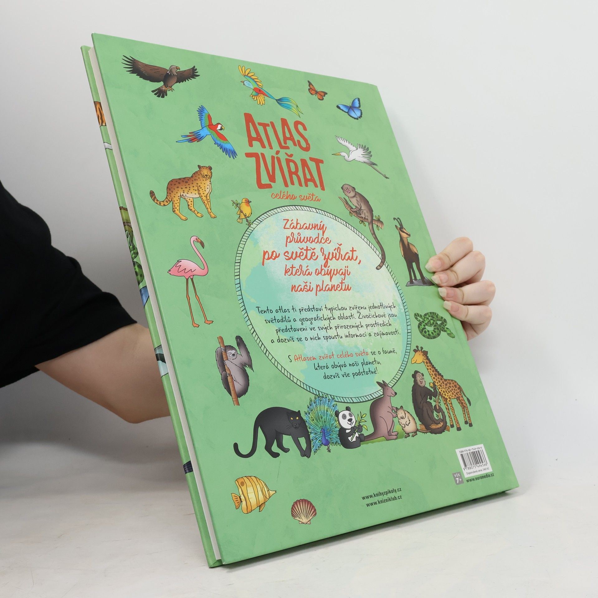 Paola Grimaldi Atlas zvířat celého světa