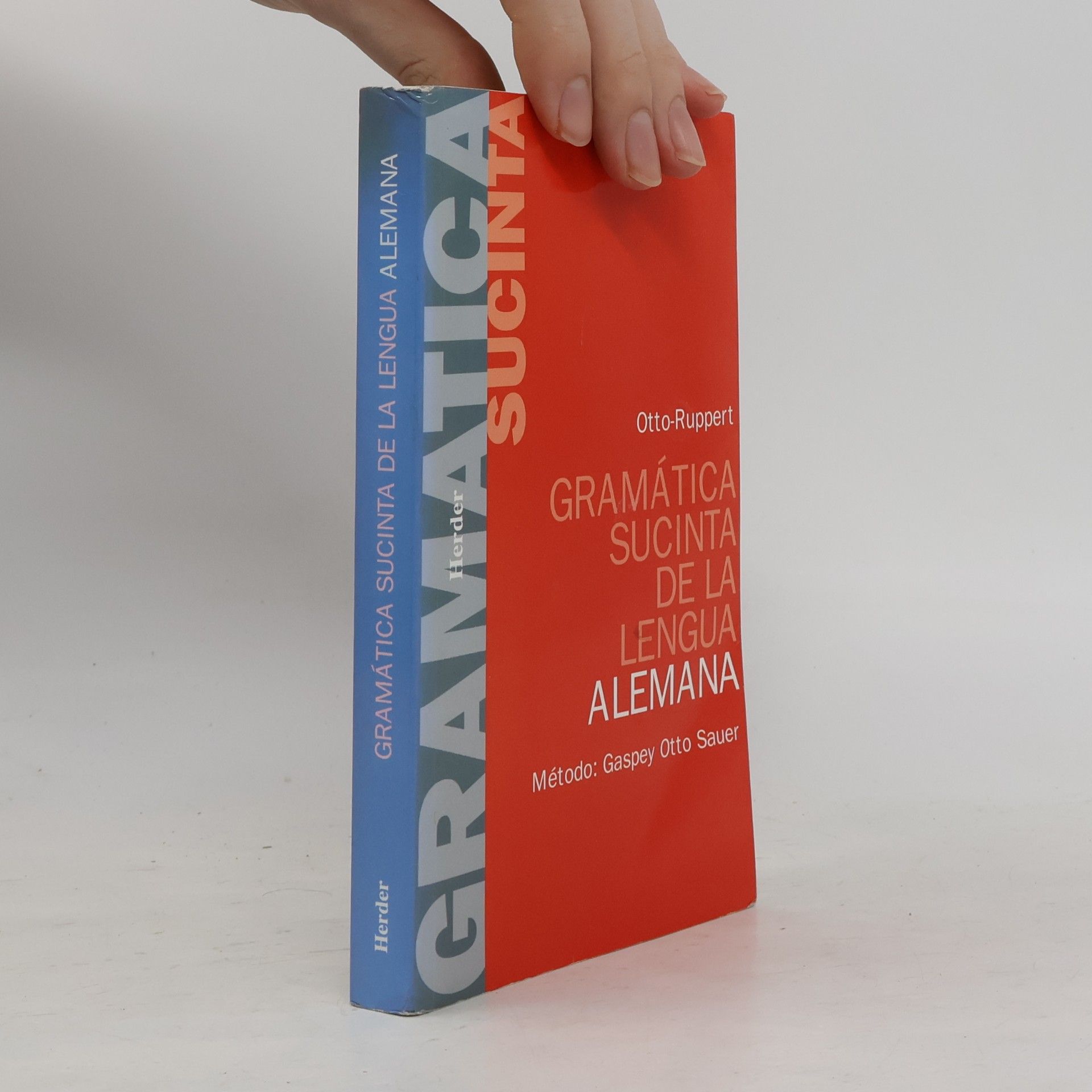 Richard Ruppert Gramática sucinta de la lengua alemana
