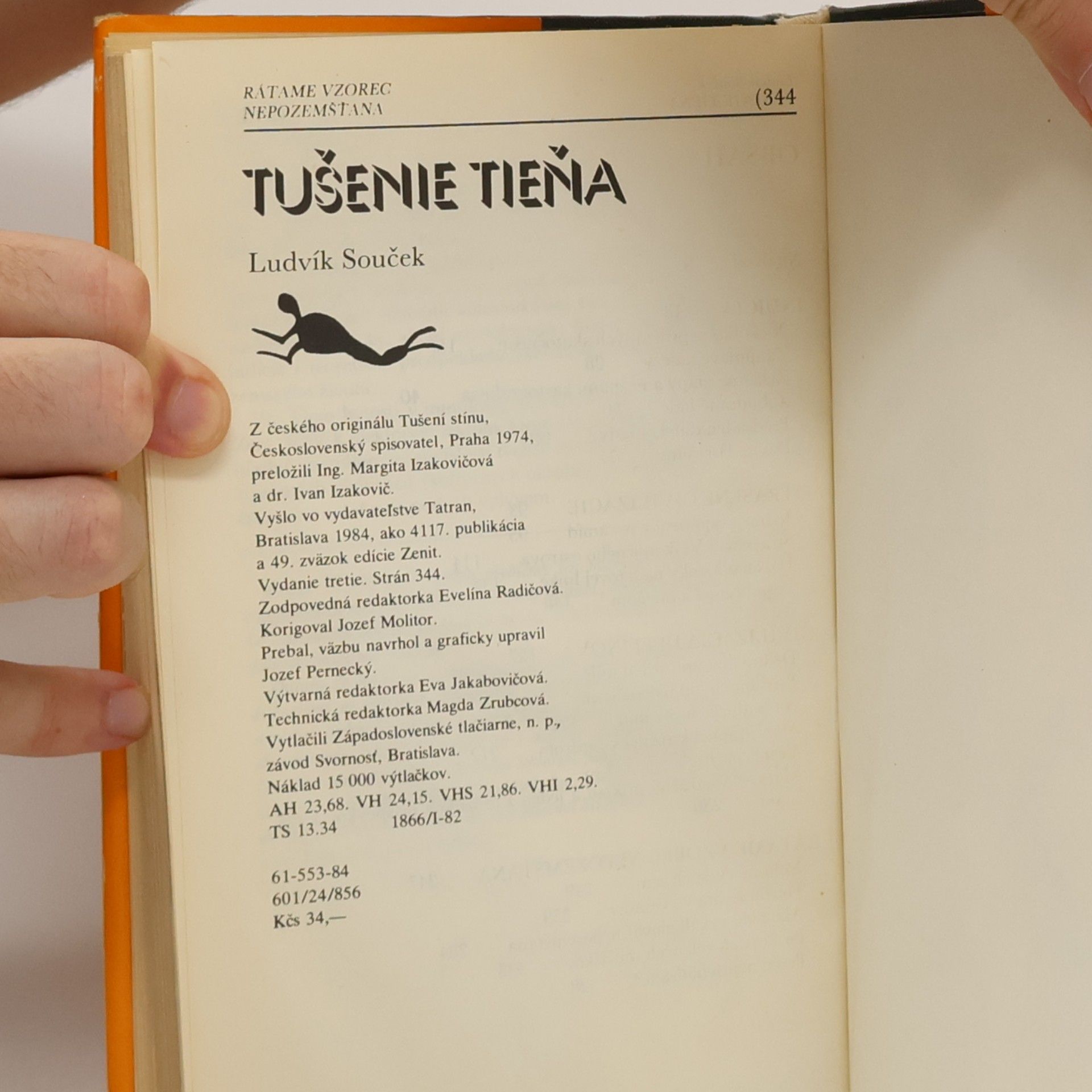 Ludvík Souček Tušenie tieňa