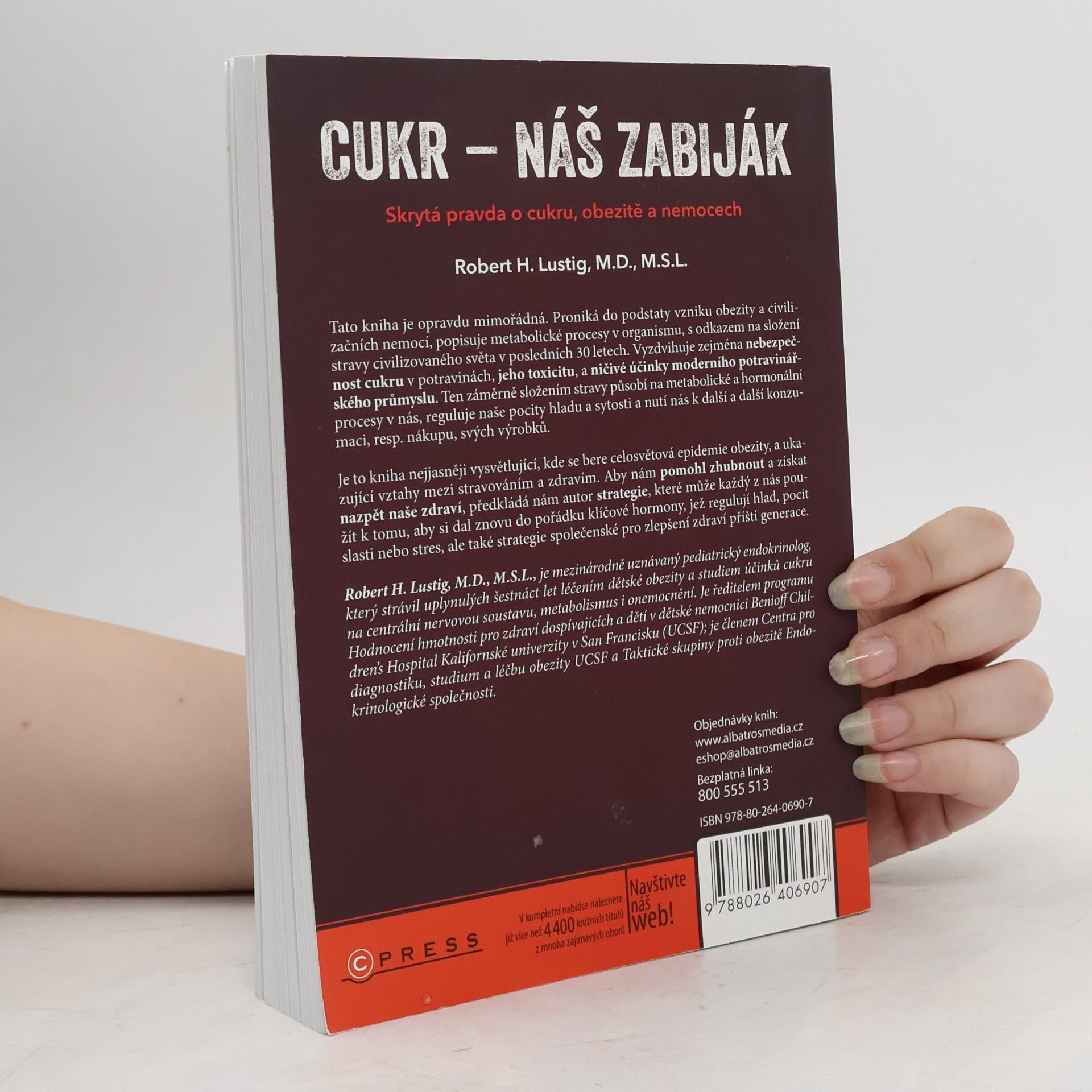 Robert H. Lustig Cukr. Náš zabiják