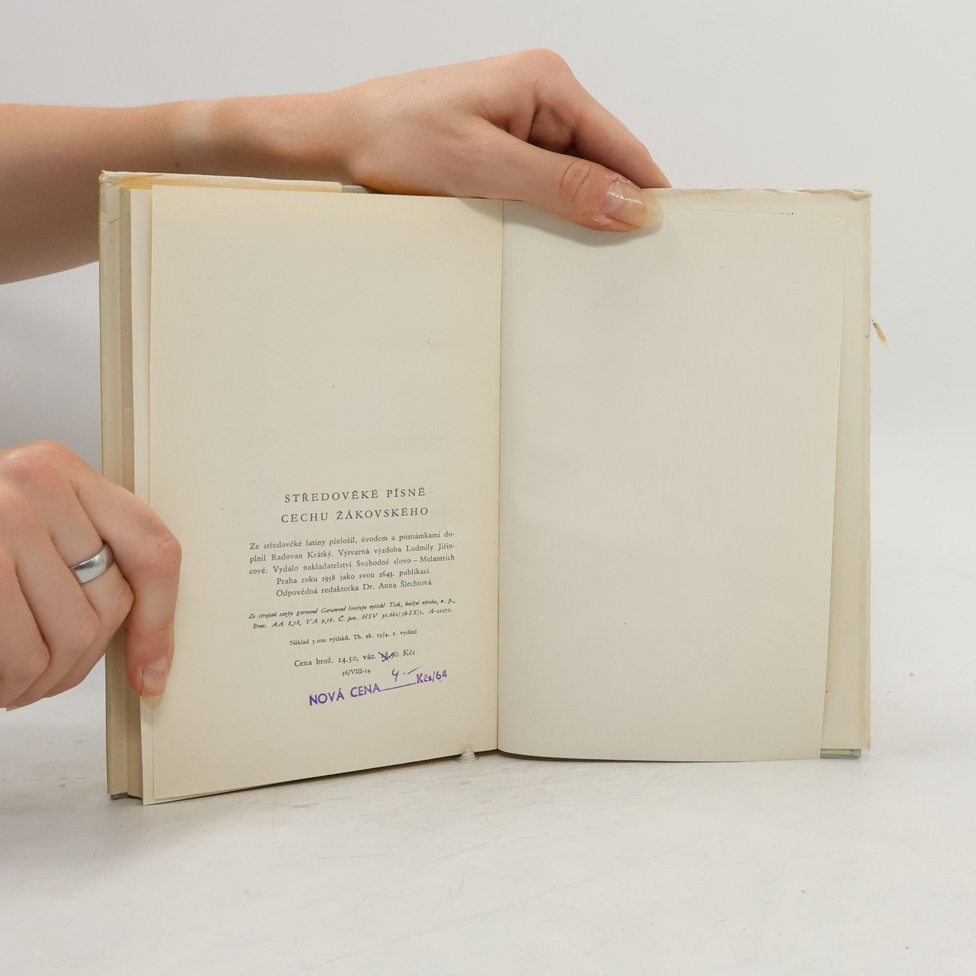Autores varios Středověké písně cechu žákovského