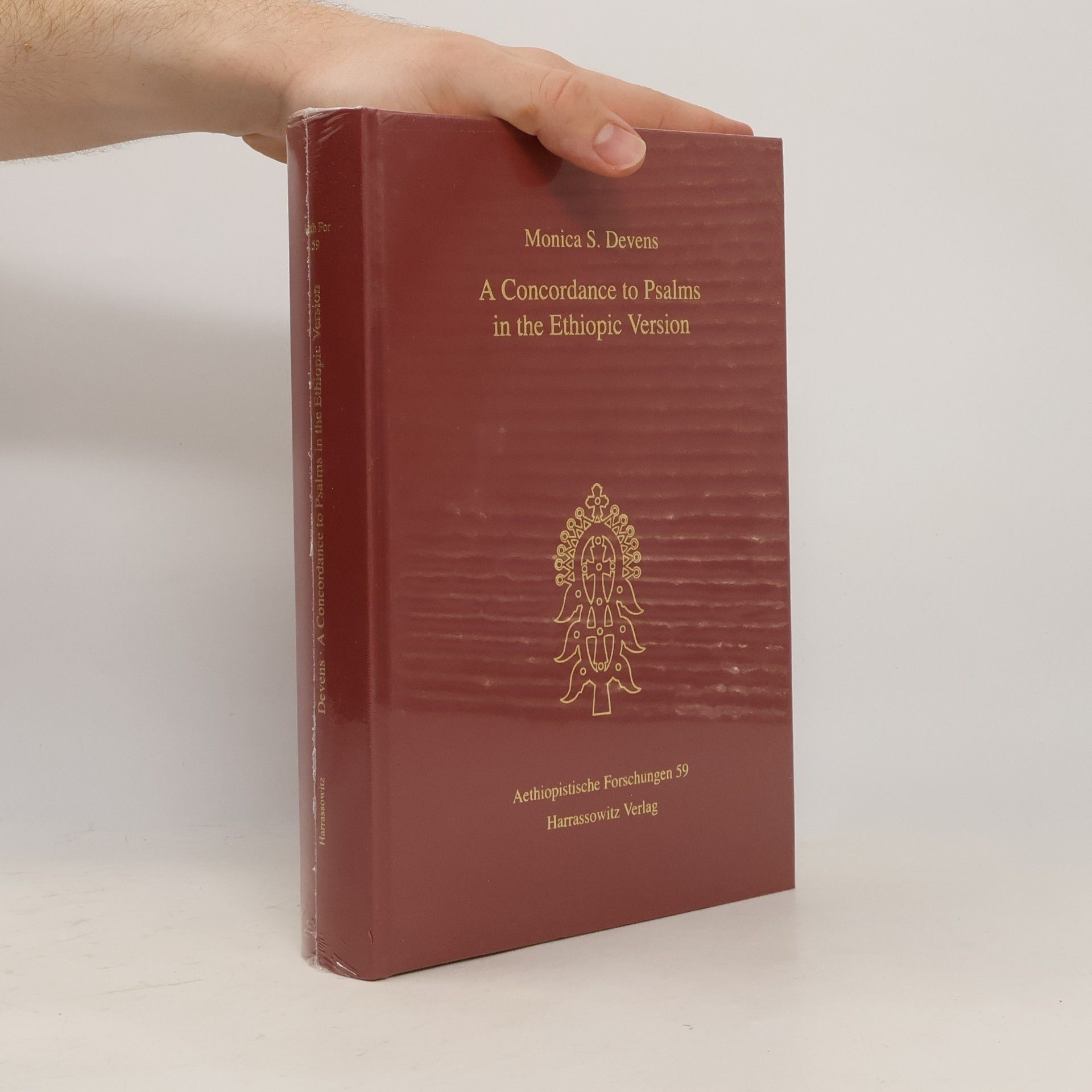 Monica S. Devens Aethiopistische Forschungen - 59: A Concordance to Psalms in the Ethiopic Version
