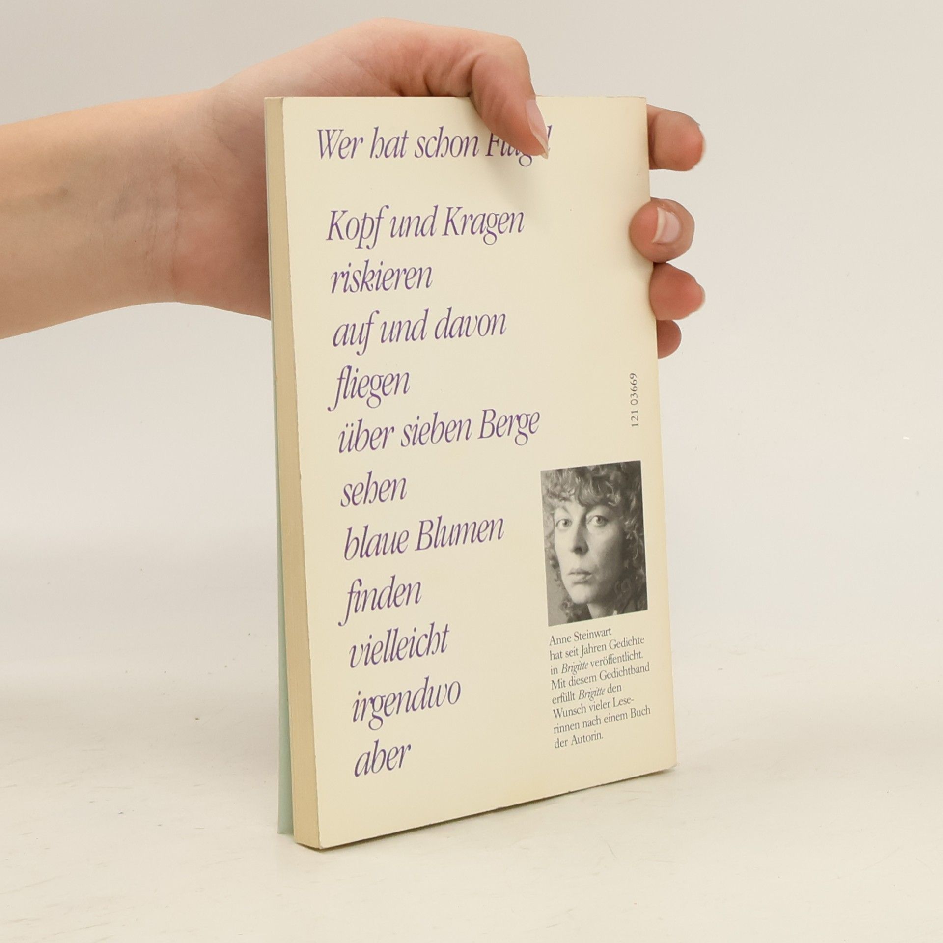Anne Steinwart Wer hat schon Flügel