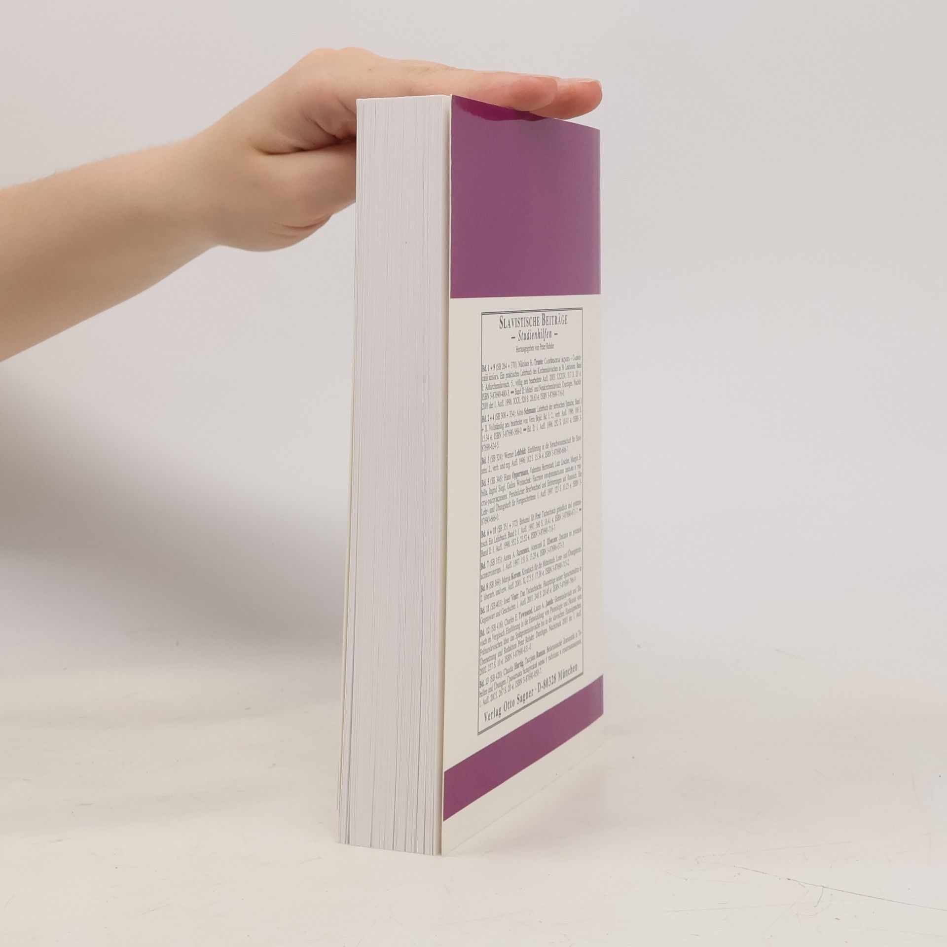 Jean-Paul Deschler Slavistische Beiträge - 425: Kleines Wörterbuch der Kirchenslavischen Sprache