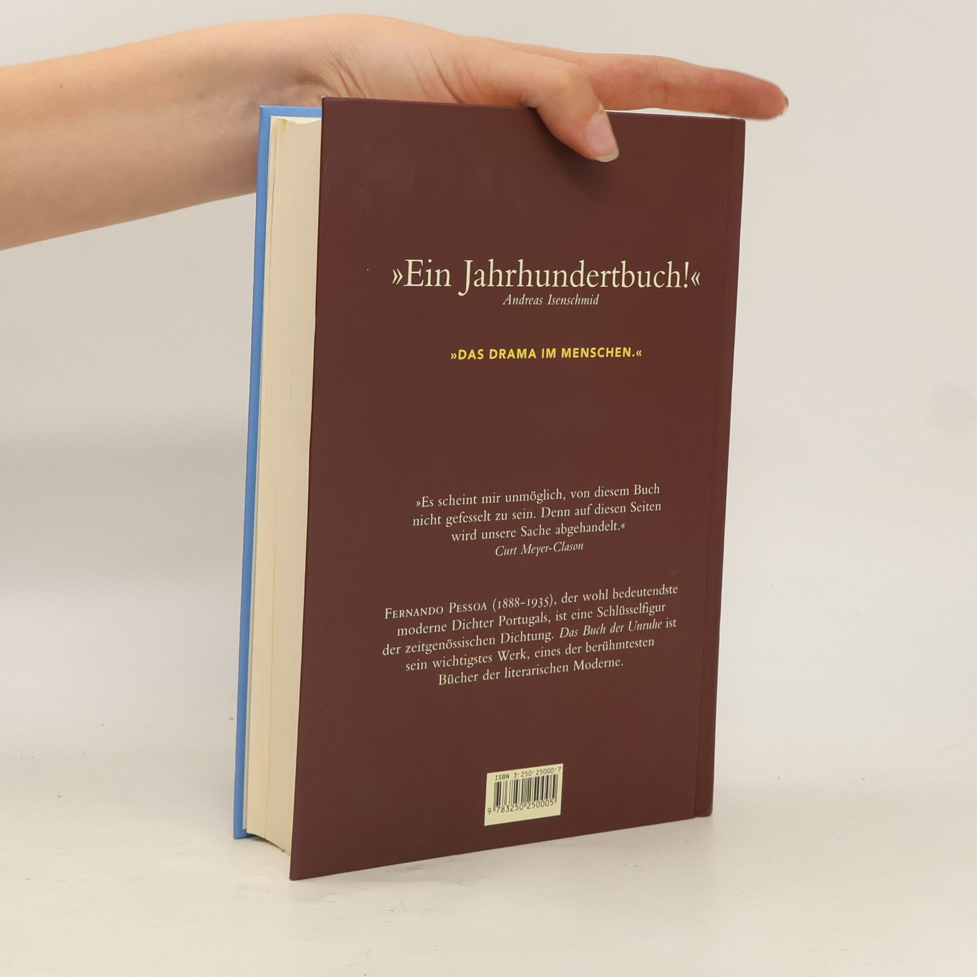 Fernando Pessoa Das Buch der Unruhe des Hilfsbuchhalters Bernardo Soares
