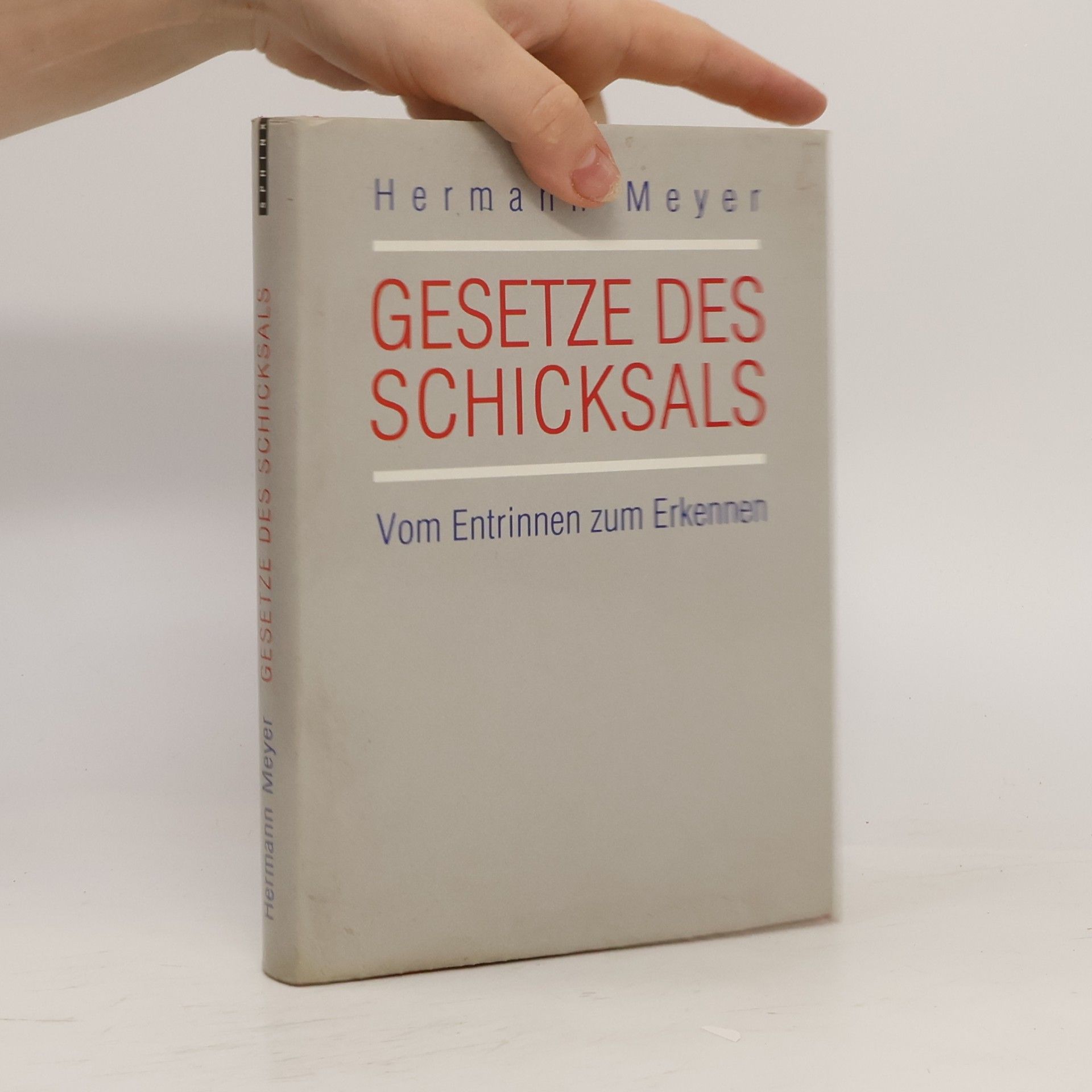 Herman Meyer Gesetze des Schicksals