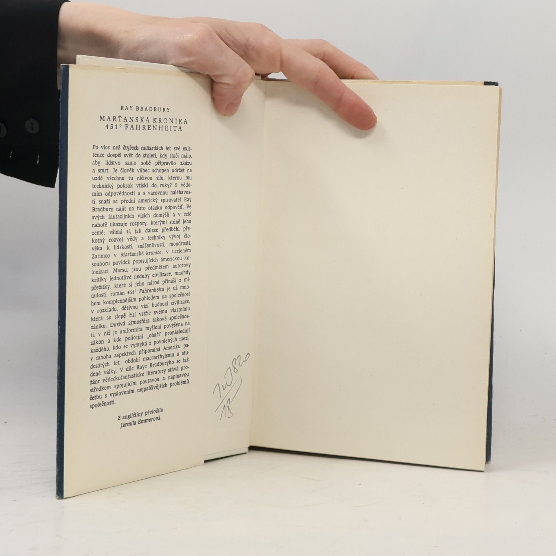 Ray Bradbury Marťanská kronika. 451° Fahrenheita