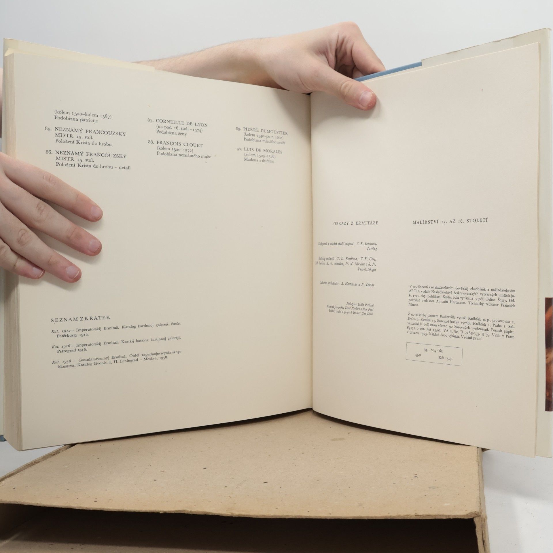 Collectif d'auteurs Obrazy z Ermitáže